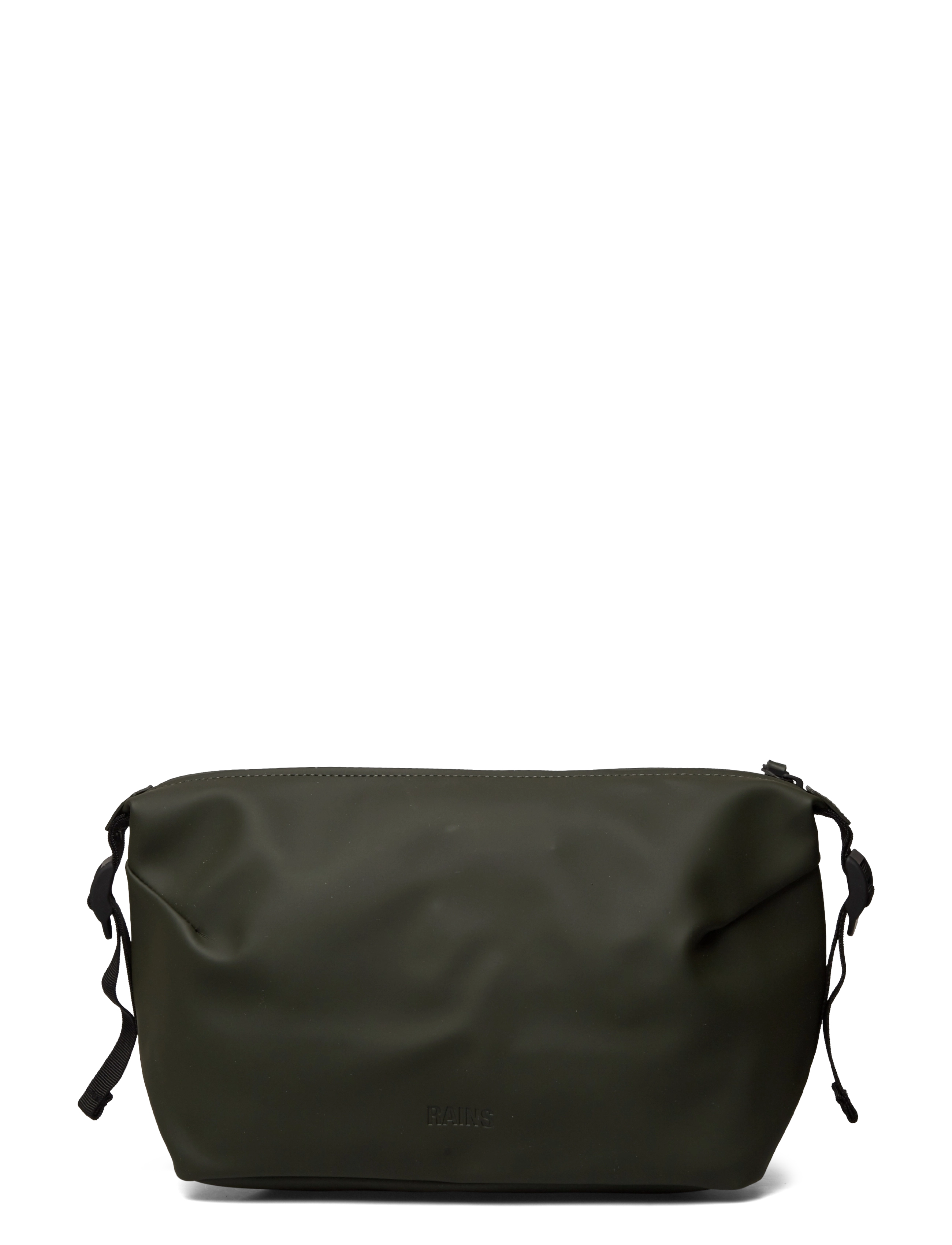 Rains - Hilo Wash Bag W3 Black-One Size - vandtætte tasker - green - 2