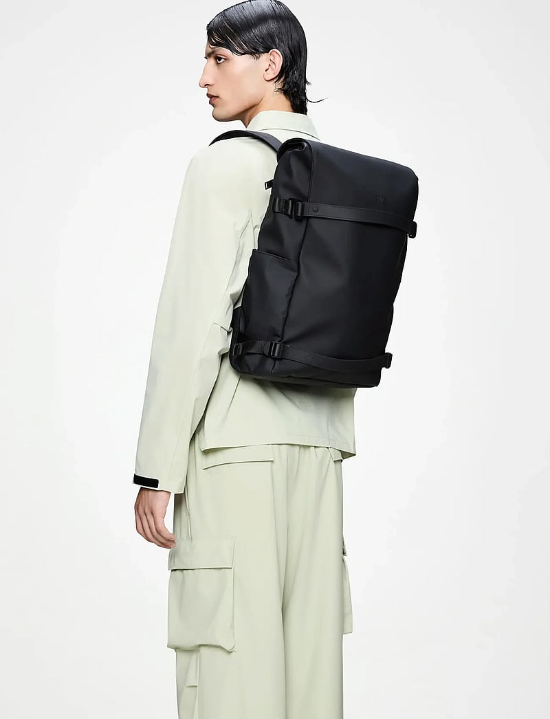 Rains - OTG Backpack W3 - veekindlad kotid - black - 0