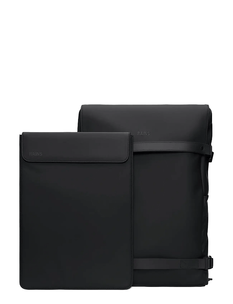 Rains - OTG Backpack W3 - veekindlad kotid - black - 4