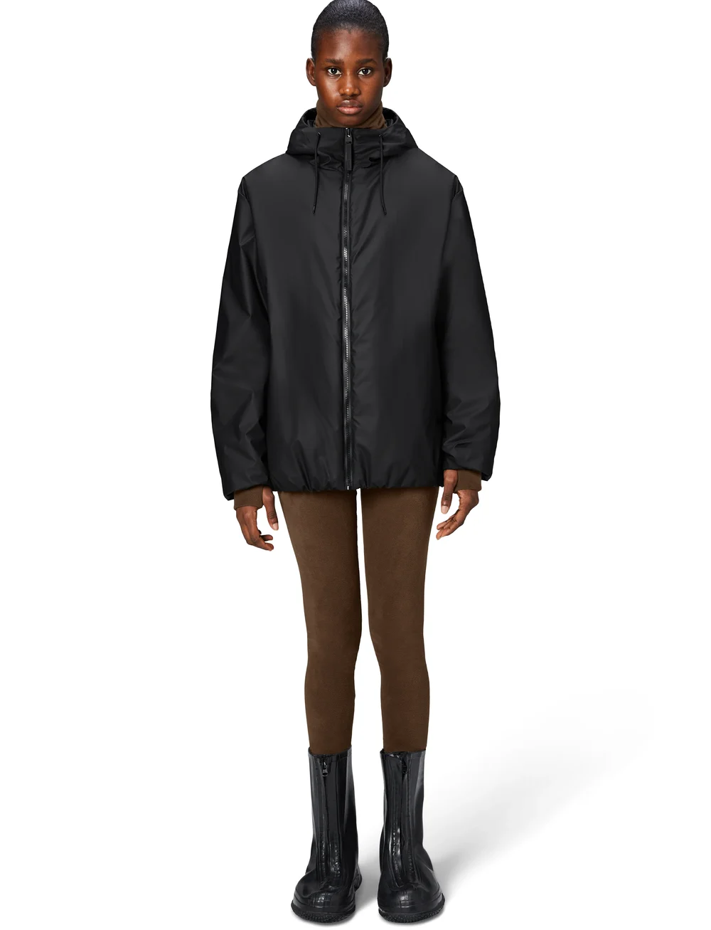 Rains - Lohja Insulated Jacket W3T1 - regnjackor - black - 3