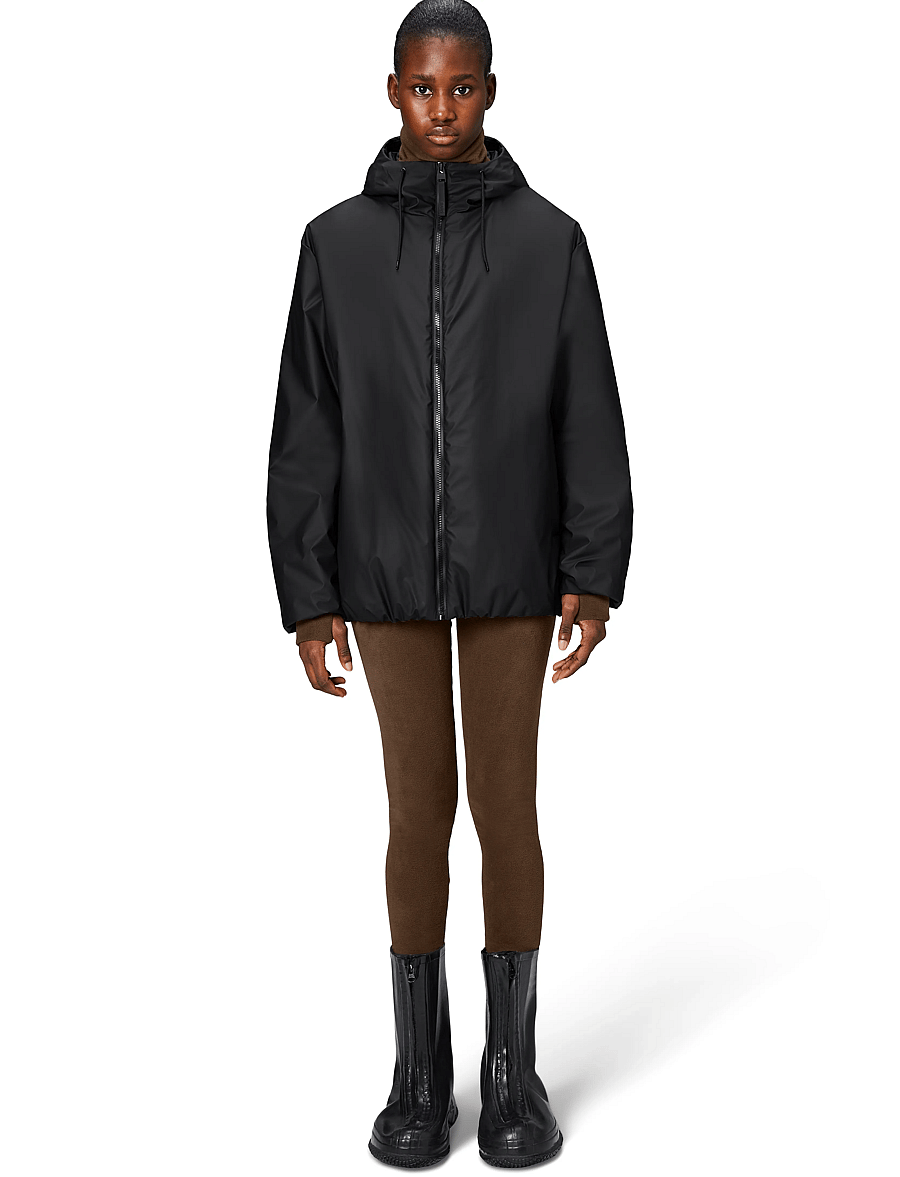 Rains - Lohja Insulated Jacket W3T1 - regnjakker - black - 3