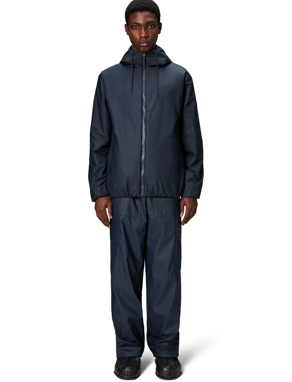 Rains - Lohja Insulated Jacket W3T1 - regnjackor - navy - 0