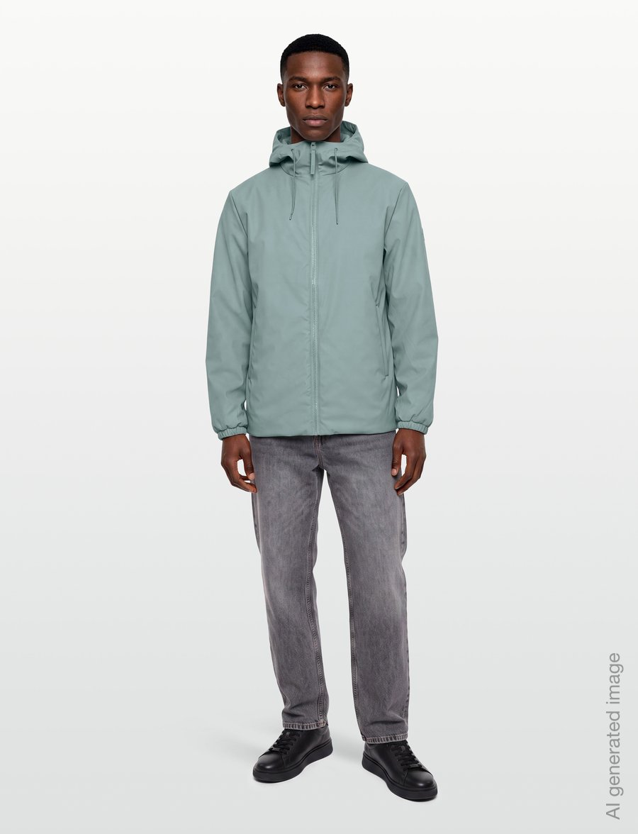 Rains - Lohja Insulated Jacket W3T1 - vihmamantlid - sage - 0