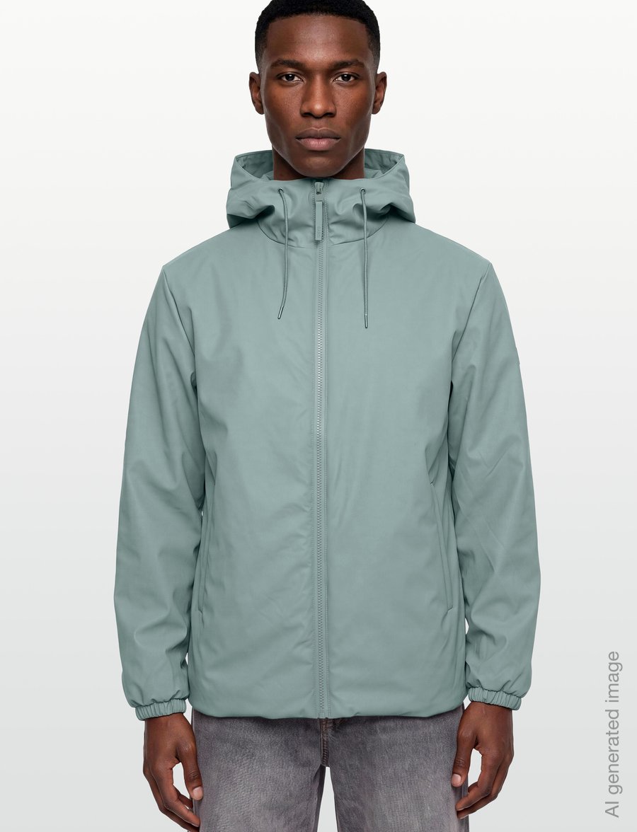 Rains - Lohja Insulated Jacket W3T1 - vihmamantlid - sage - 3