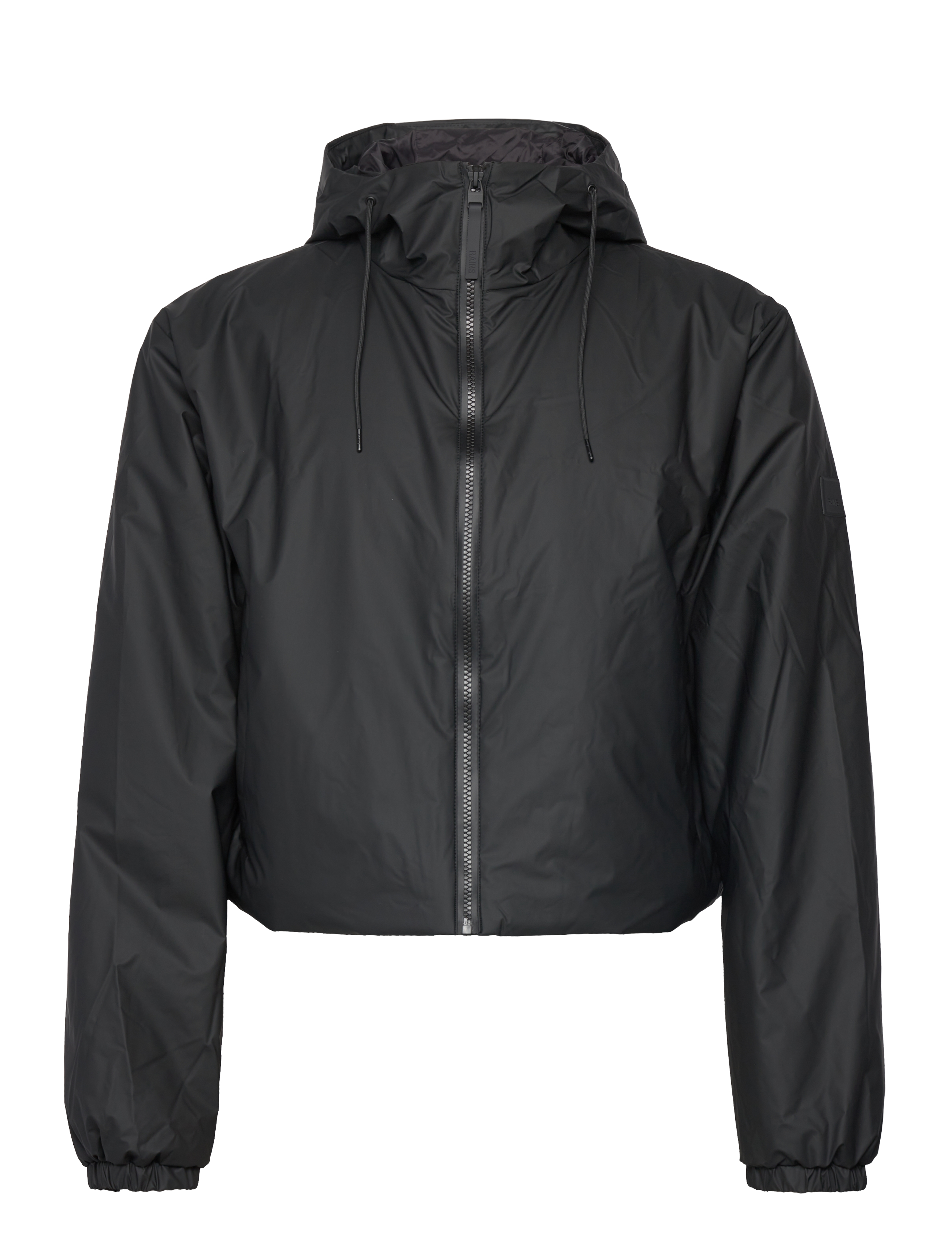Rains Lohja Short Insulated Jacket W3T1 - Tøj - BLACK / black