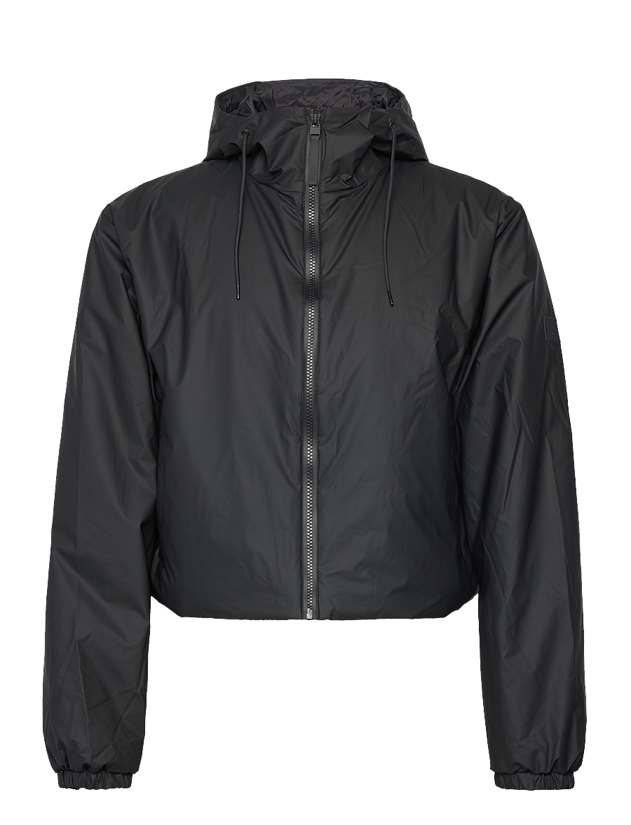 Rains - Lohja Short Insulated Jacket W3T1 - dunjakker - black - 1