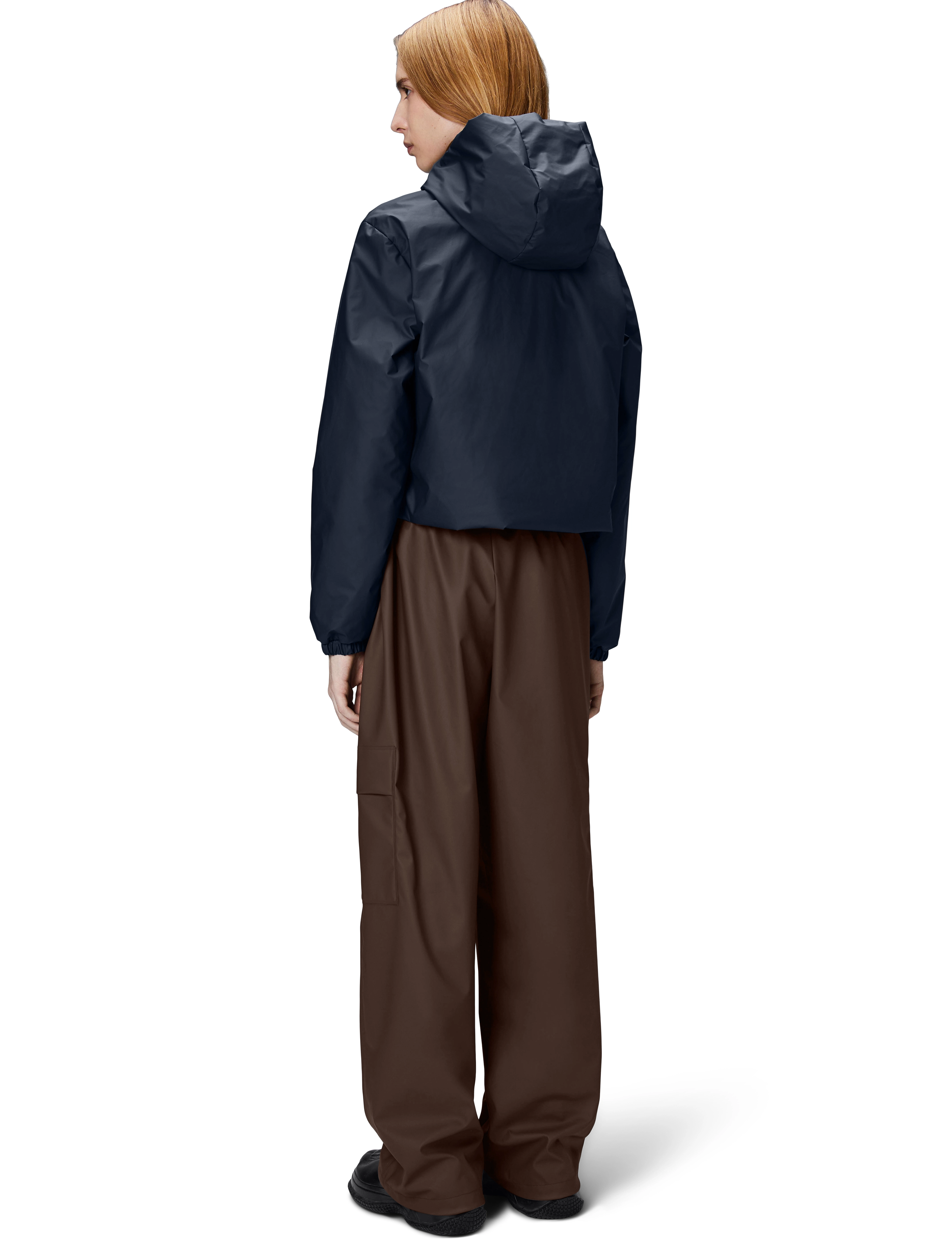 Rains - Lohja Short Insulated Jacket W3T1 - overtøj - navy - 3