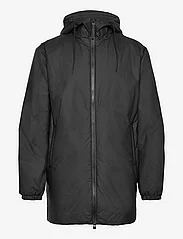 Rains - Lohja Long Insulated Jacket W3T2 - striukės ir švarkeliai - 01 black - 0