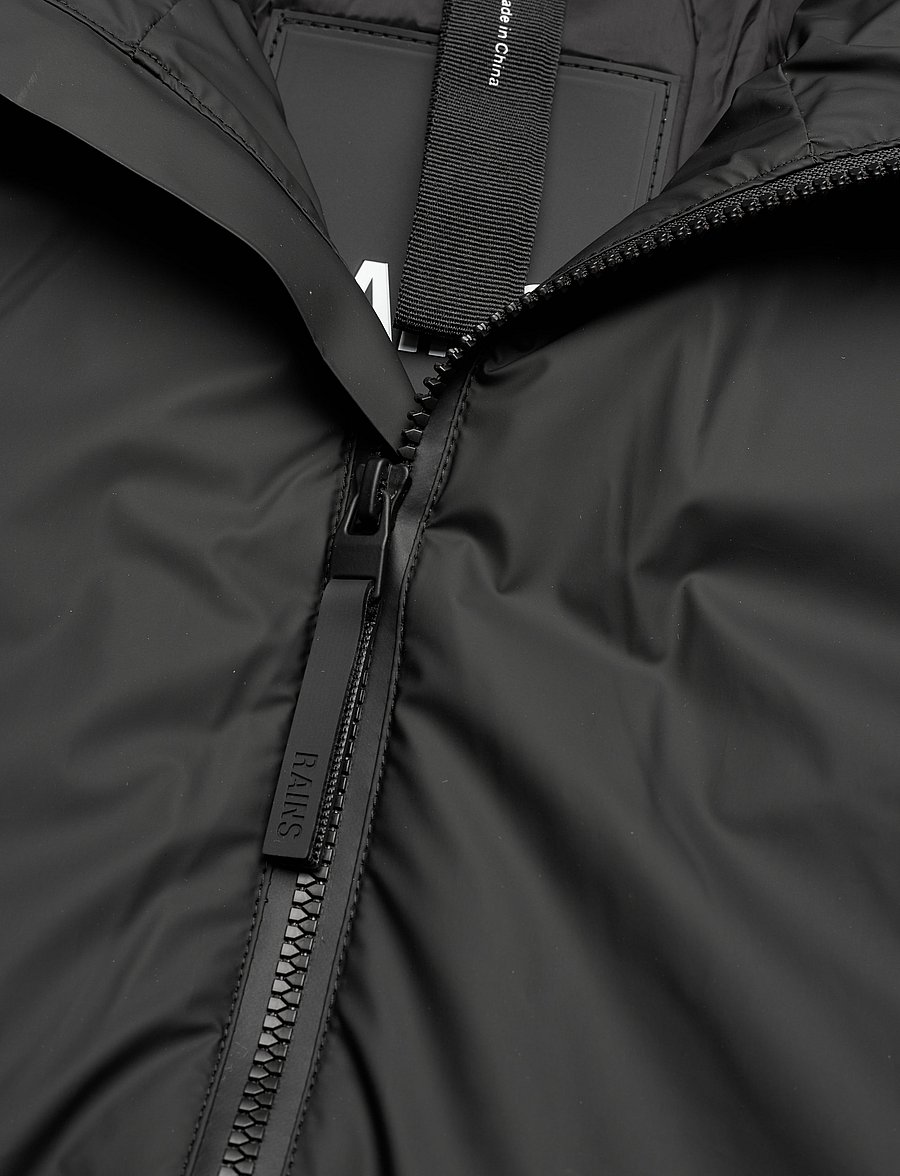 Rains - Lohja Long Insulated Jacket W3T2 - regenmäntel - black - 4