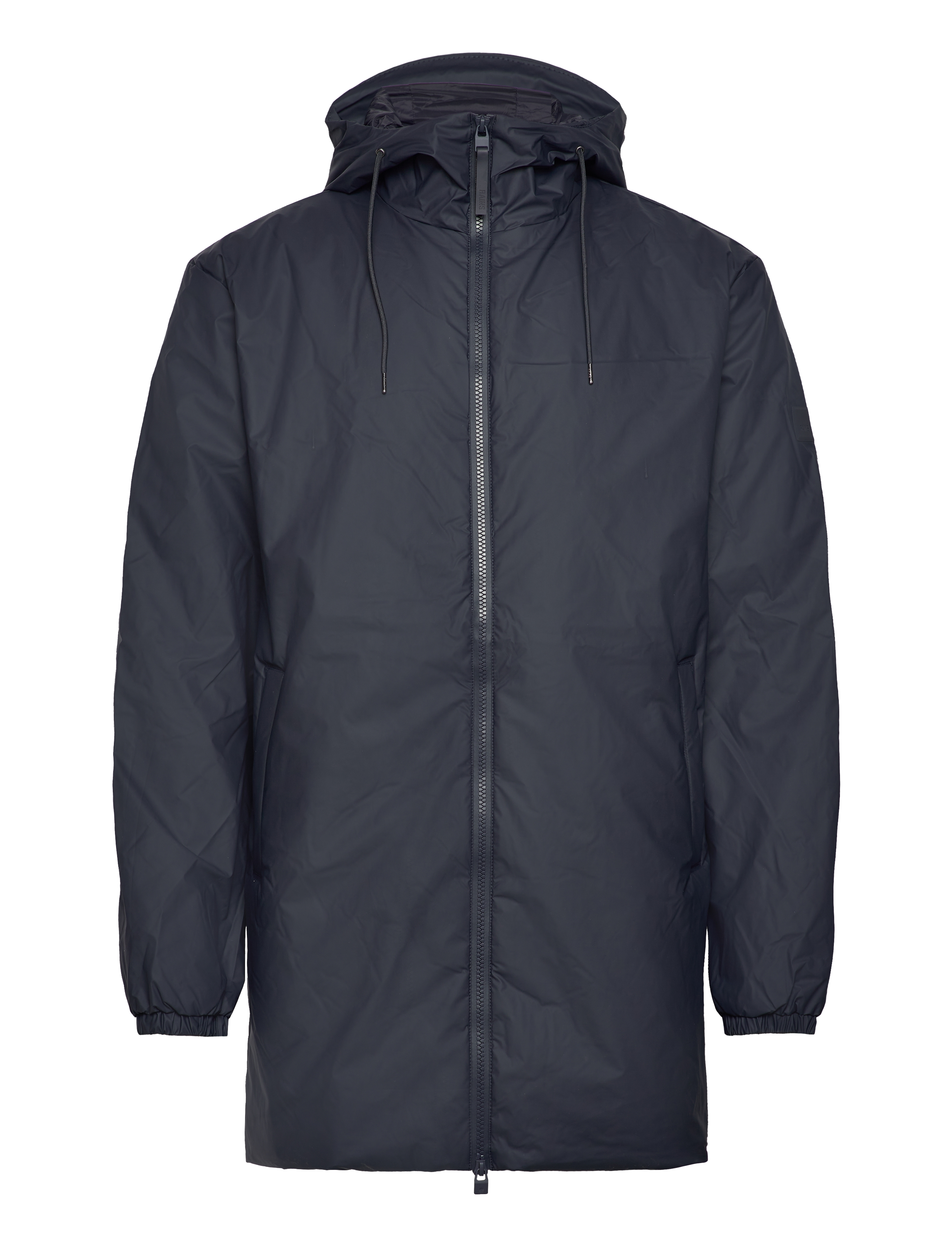 Rains Lohja Long Insulated Jacket W3T2 - Regnkläder - NAVY / navy