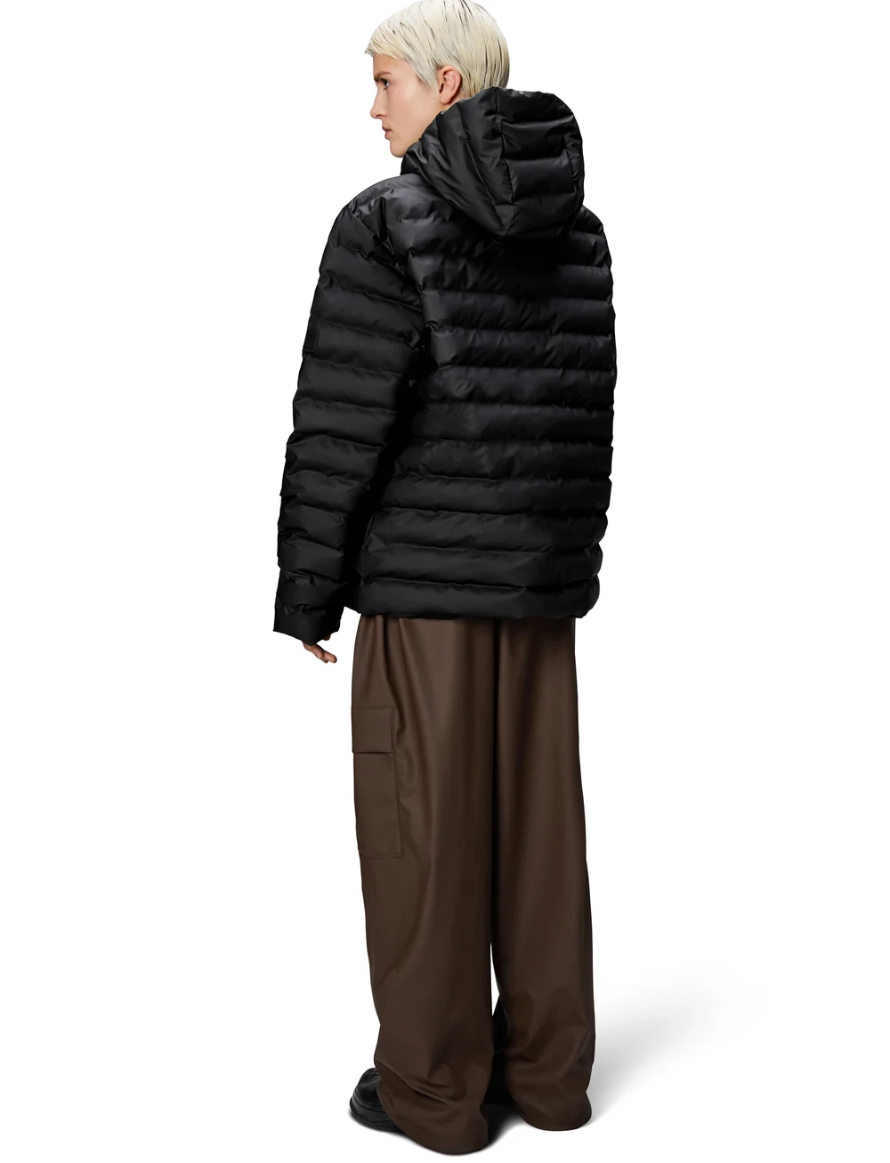 Rains - Lohja Puffer Jacket W3T2 - fodrade jackor - black - 3