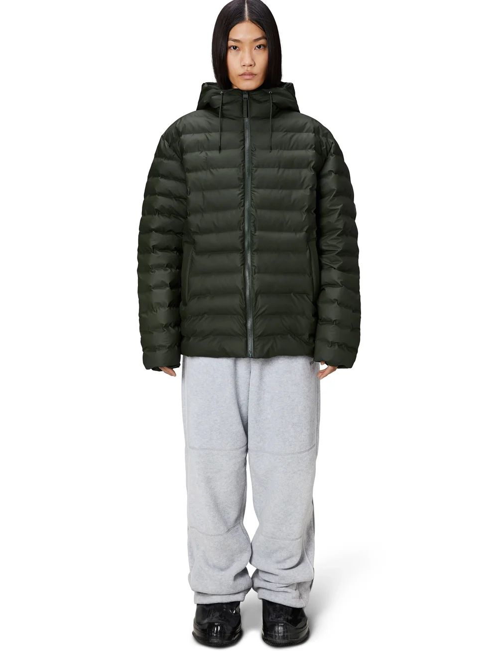 Rains - Lohja Puffer Jacket W3T2 - voodriga jakid - green - 0