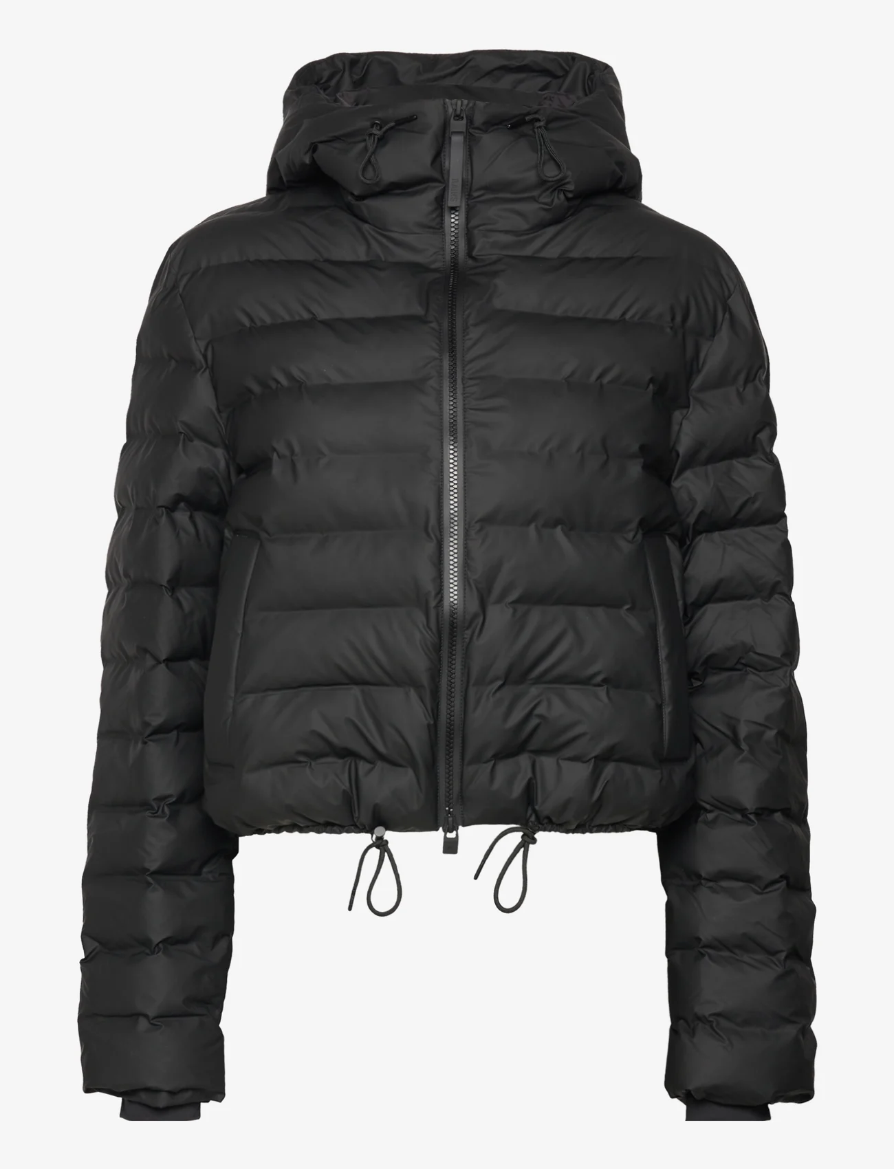 Rains - Lohja Short Puffer Jacket W3T2 - down- & padded jackets - black - 0