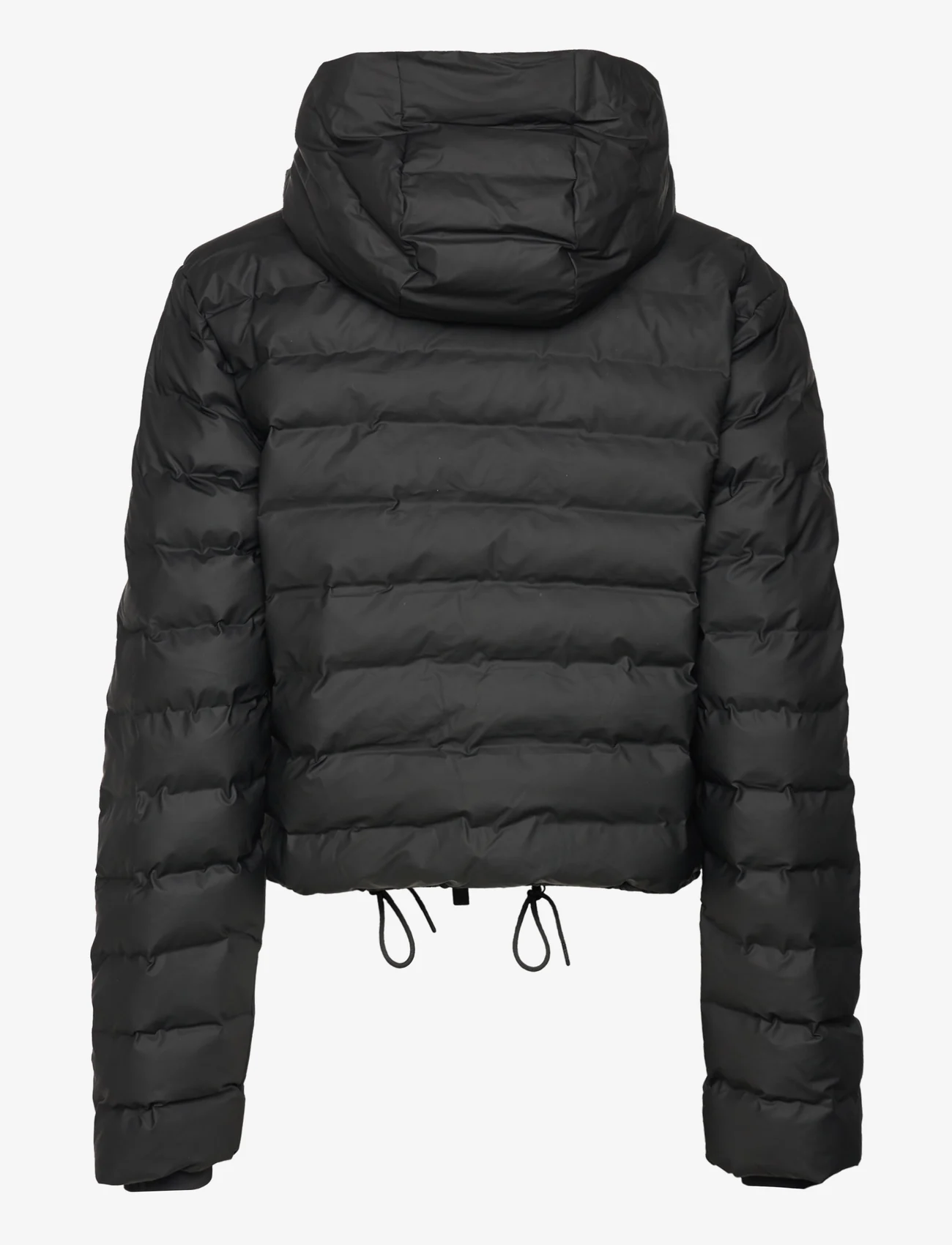 Rains - Lohja Short Puffer Jacket W3T2 - down- & padded jackets - black - 1