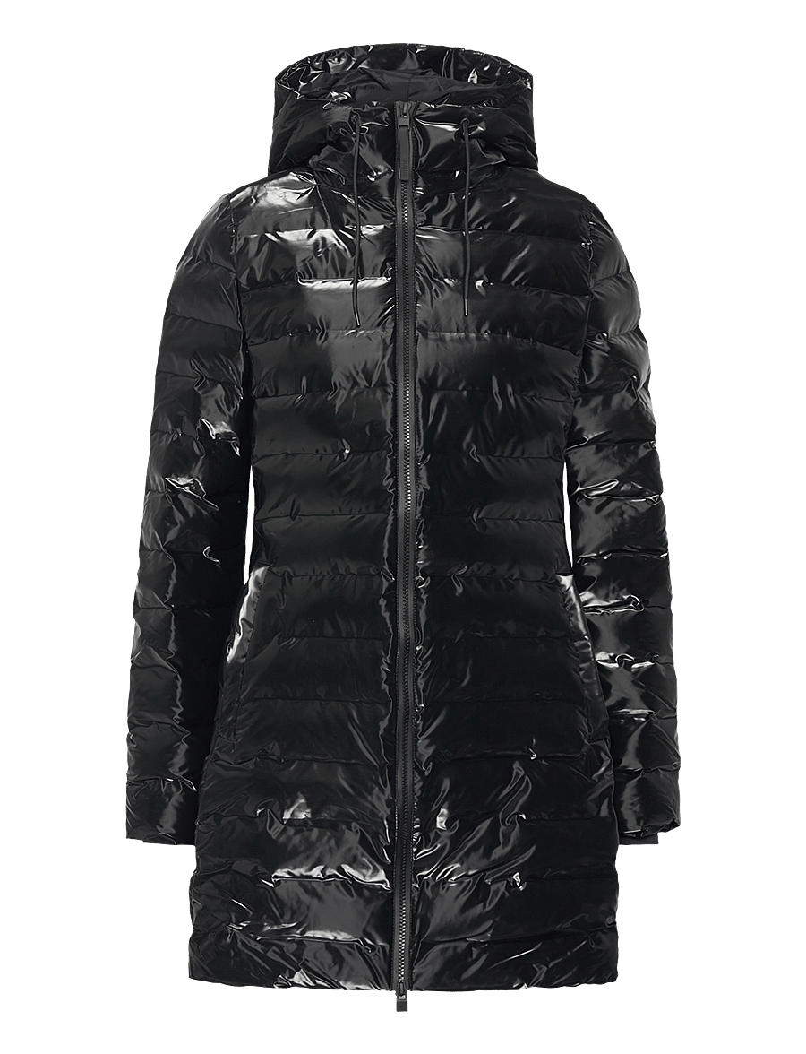 Rains - Lohja Long Puffer Curve Jacket W3T3 - night - 1