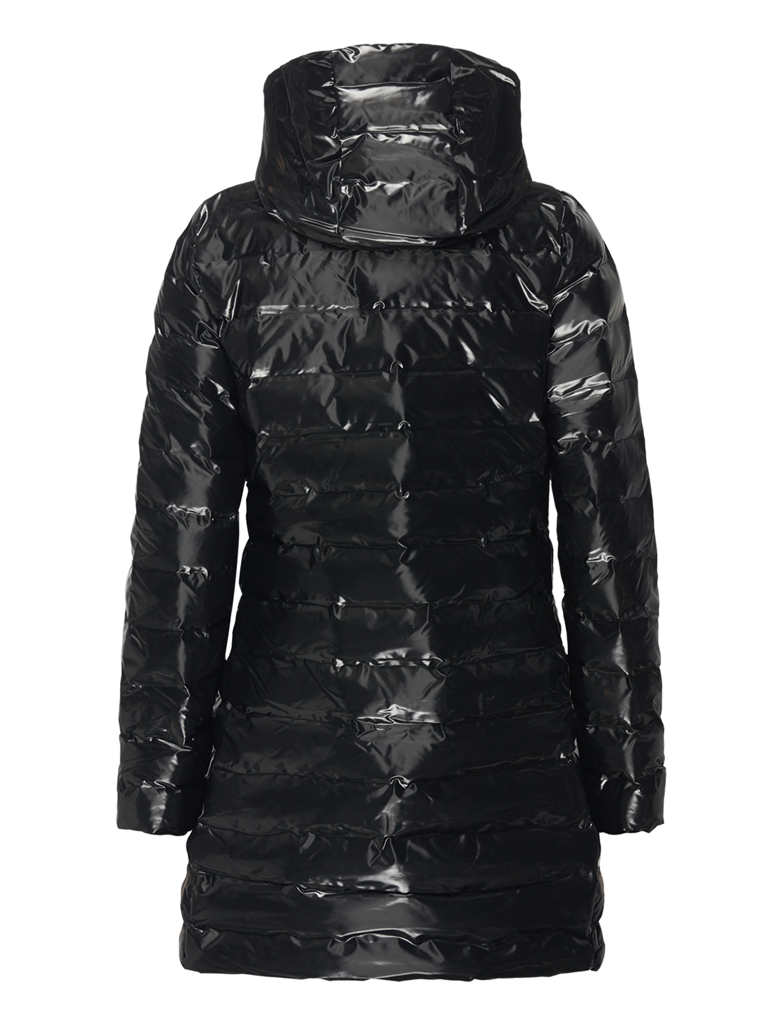 Rains - Lohja Long Puffer Curve Jacket W3T3 - night - 2