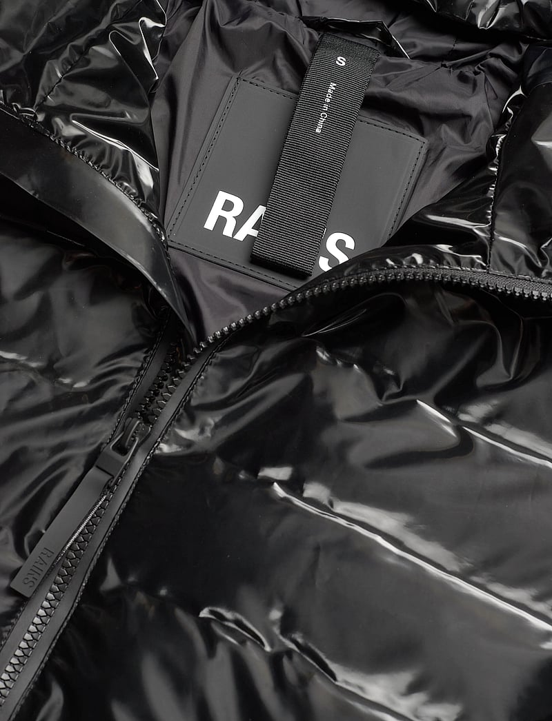 Rains - Lohja Long Puffer Curve Jacket W3T3 - daunenjacken - night - 5