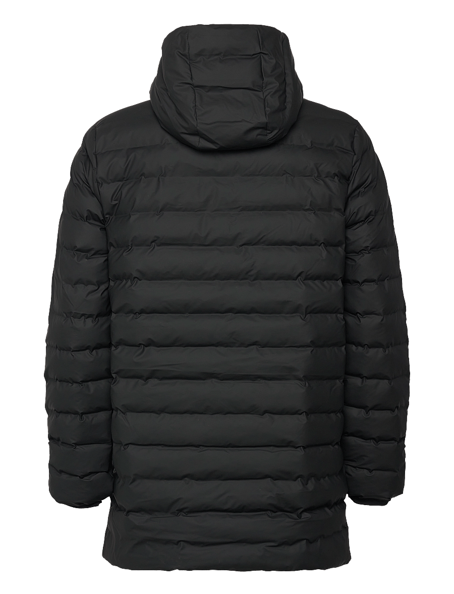 Rains - Lohja Long Puffer Jacket W3T3 - ziemas jakas - black - 2