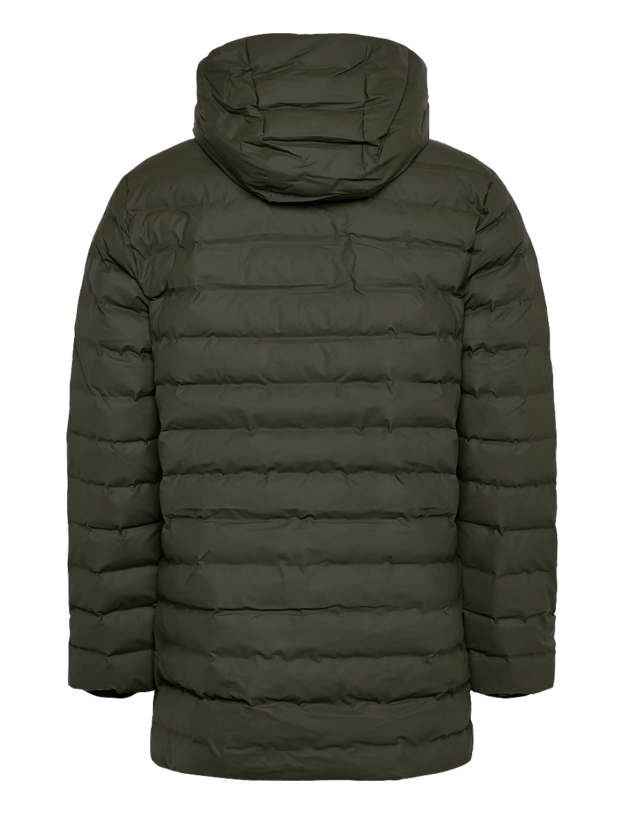 Rains - Lohja Long Puffer Jacket W3T3 - winterjacken - green - 1