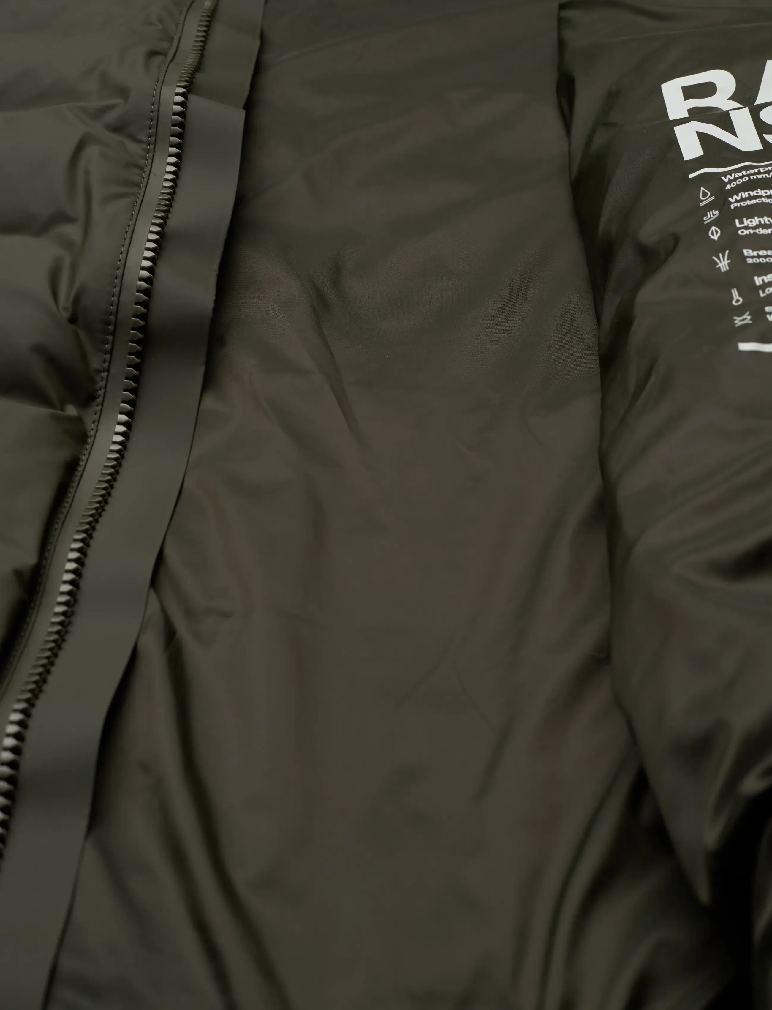 Rains - Lohja Long Puffer Jacket W3T3 - winterjacken - green - 4