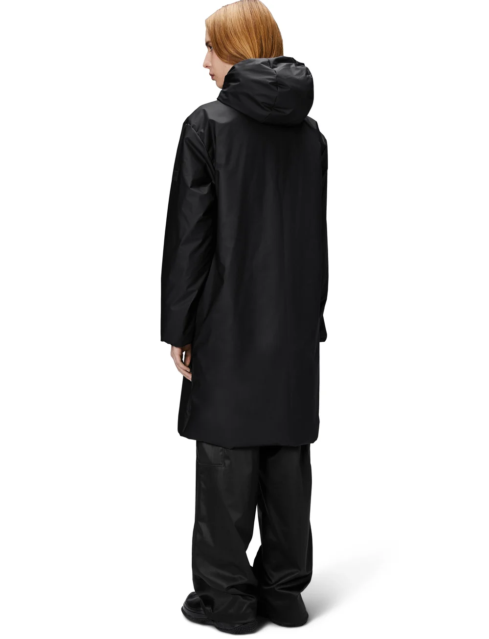 Rains - Lohja Longer Insulated Jacket W3T2 - tunna jackor - black - 3