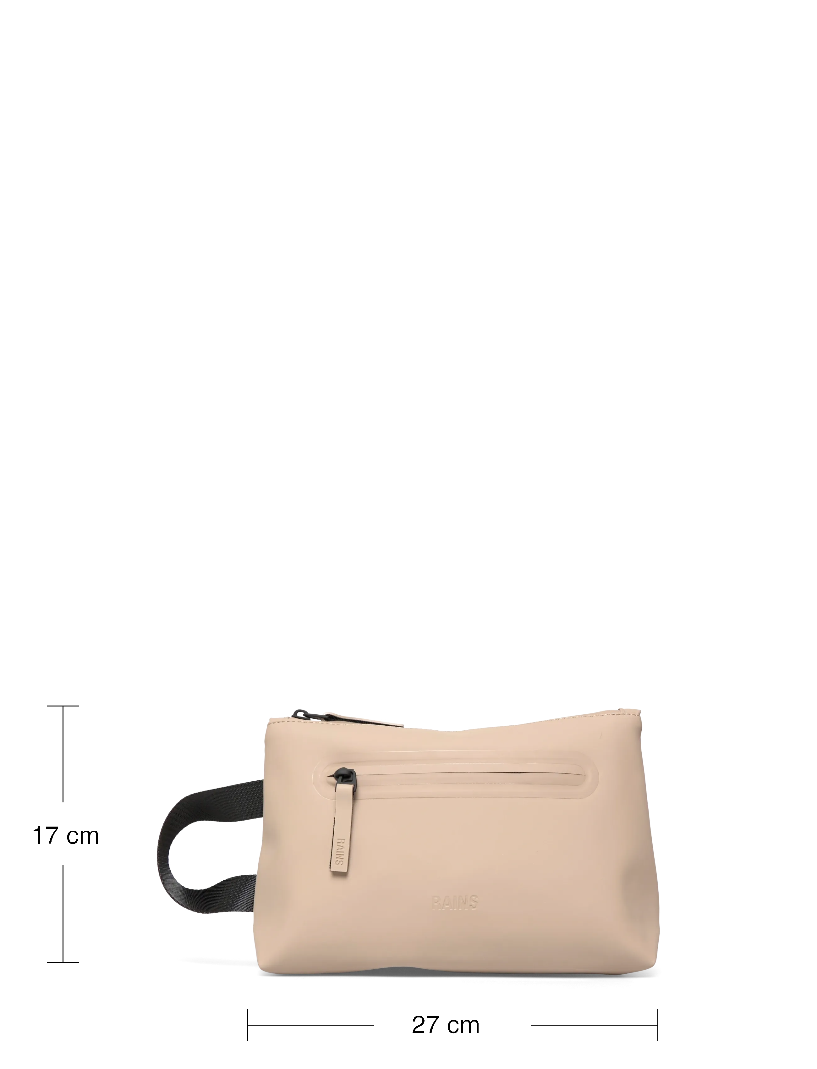 Rains - Cosmetic Bag Zip W3 - wasserdichte taschen - beige - 4