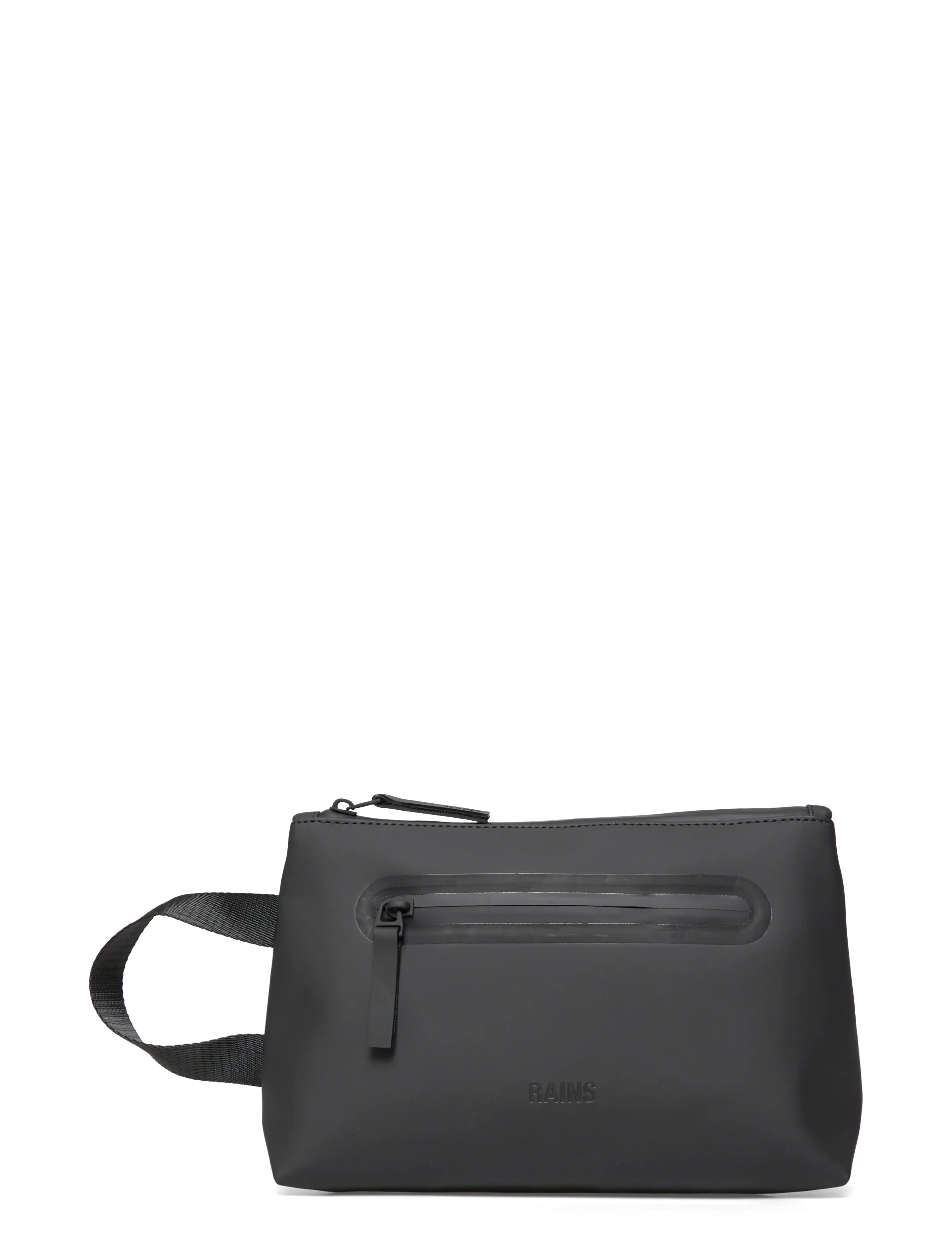 Rains Cosmetic Bag Zip W3 - Necessärer - BLACK / black