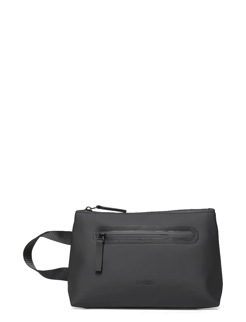 Rains - Cosmetic Bag Zip W3 - veekindlad kotid - black - 1