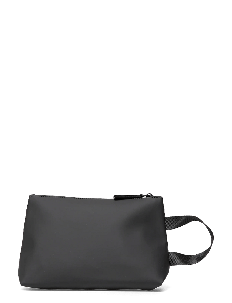 Rains - Cosmetic Bag Zip W3 - veekindlad kotid - black - 2