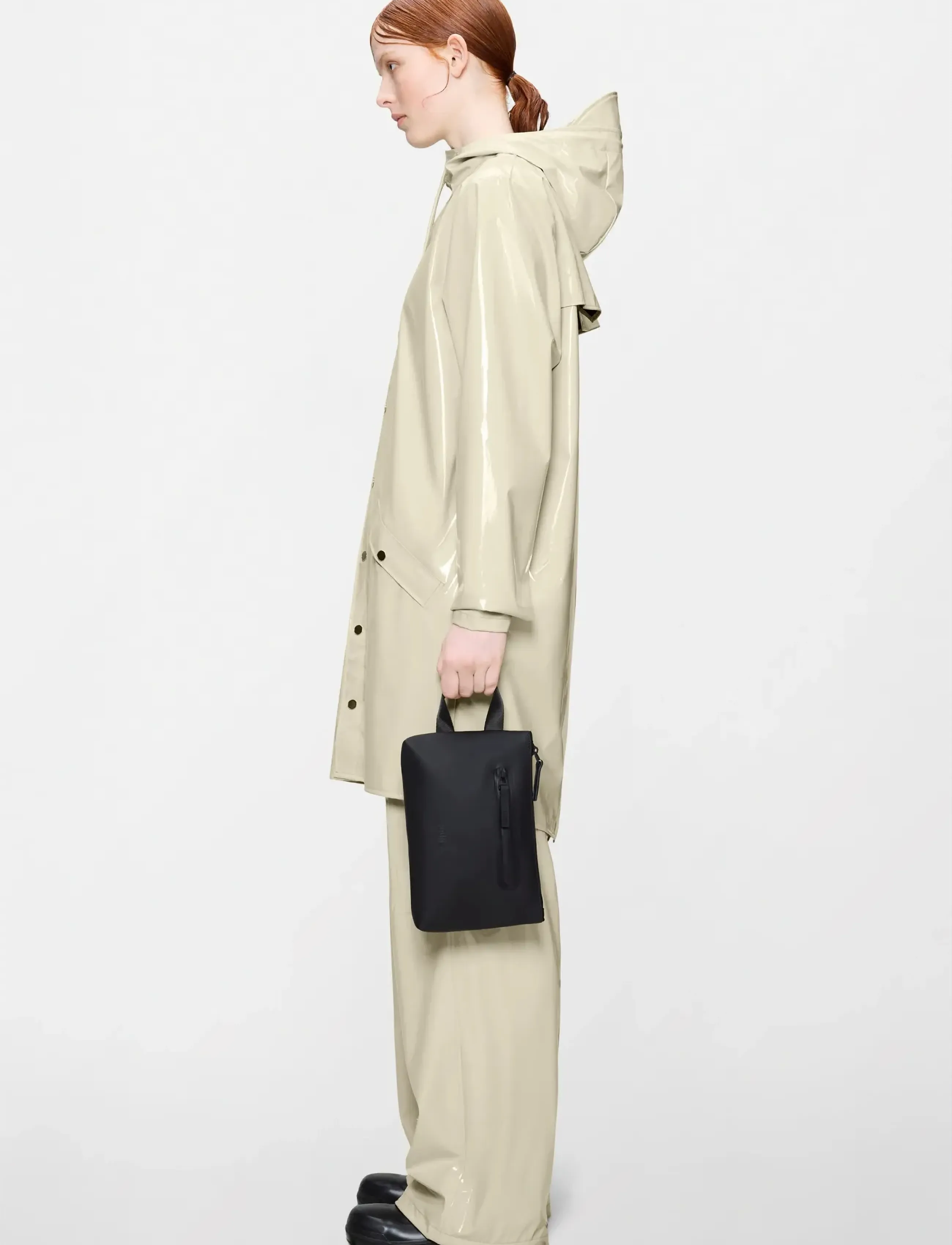 Rains Cosmetic Bag Zip W3 - Väskor - BLACK / black