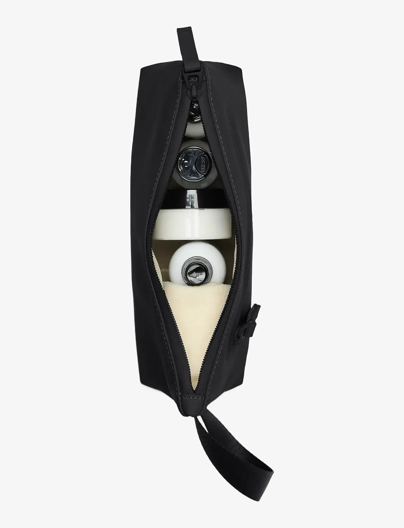 Rains - Cosmetic Bag Zip W3 - vattentäta väskor - black - 3