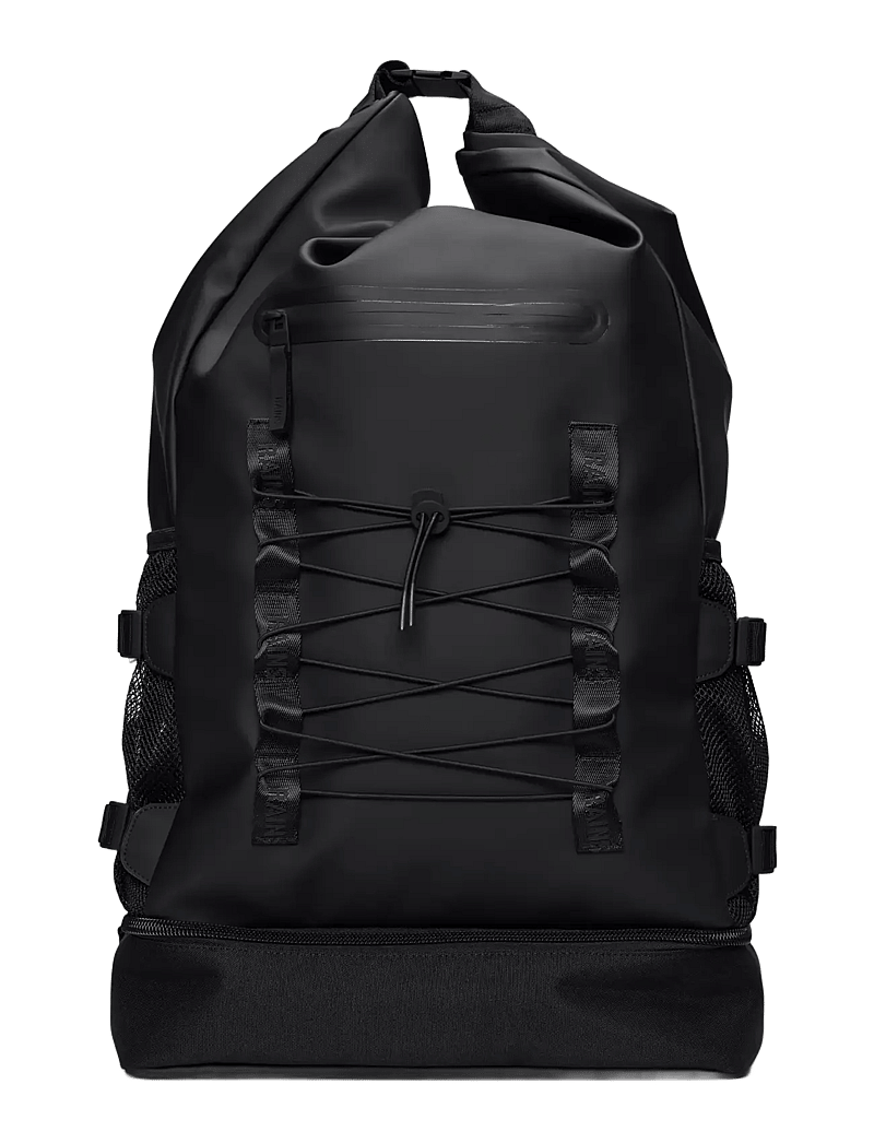 Rains - Trail Mountaineer Rolltop Large W3 - wasserdichte taschen - black - 1