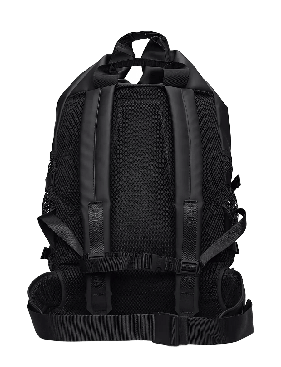 Rains - Trail Mountaineer Rolltop Large W3 - rucksäcke mit rollverschluss - black - 2