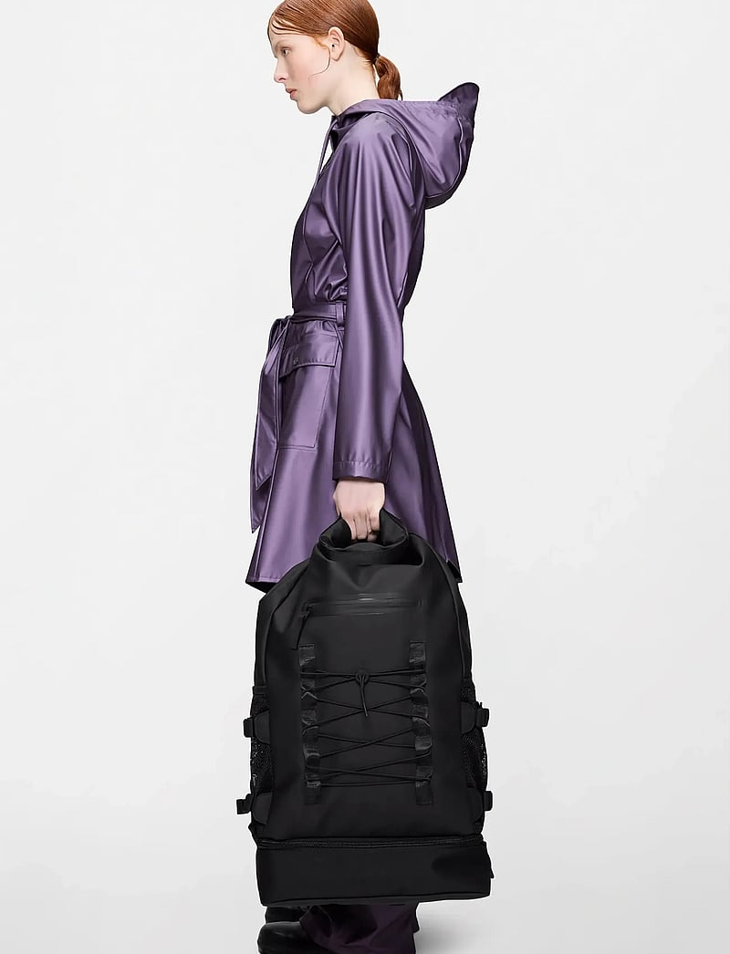 Rains - Trail Mountaineer Rolltop Large W3 - wasserdichte taschen - black - 5