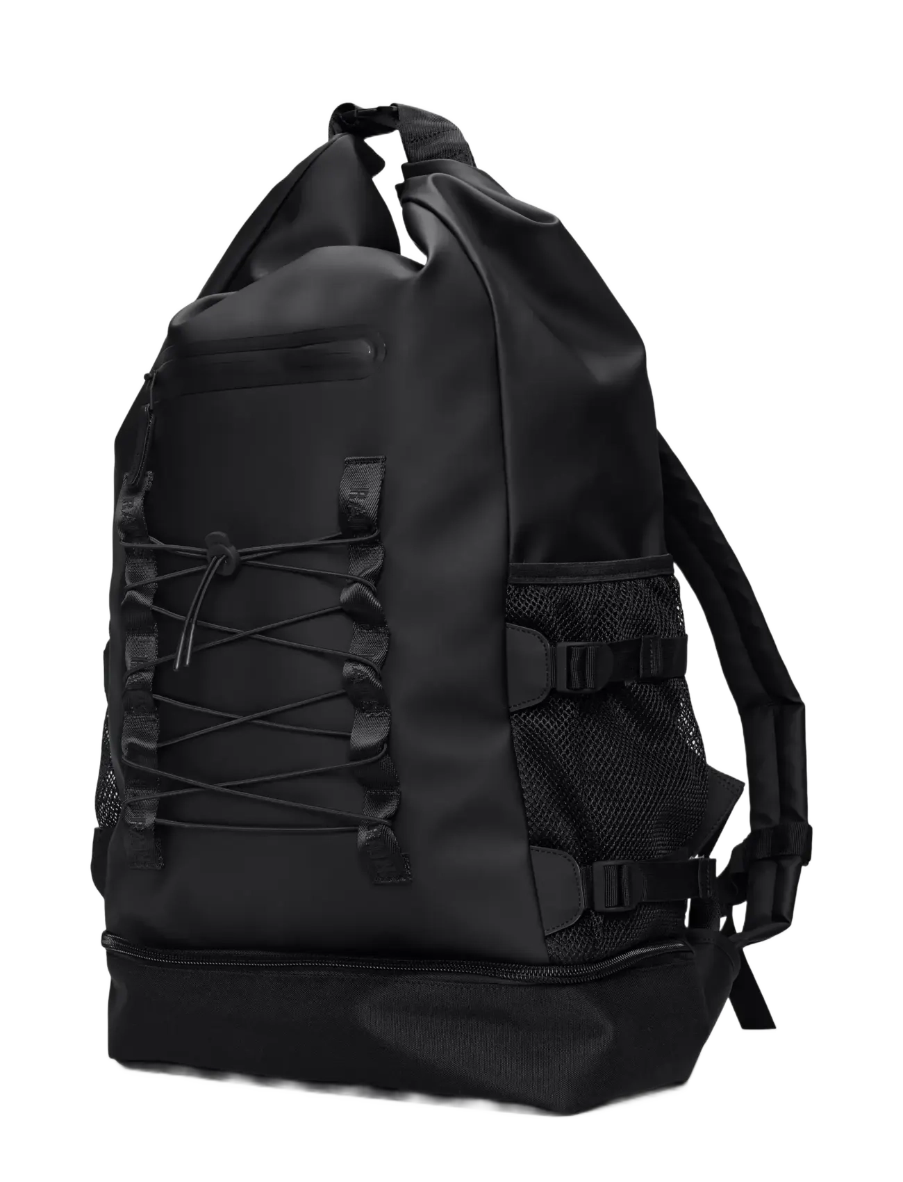 Rains - Trail Mountaineer Rolltop Large W3 - rucksäcke mit rollverschluss - black - 3
