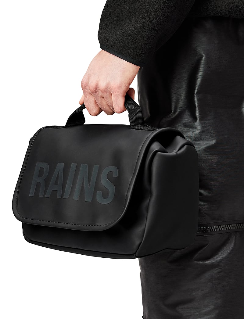 Rains - Texel Wash Bag W3 - vandtætte tasker - black - 5