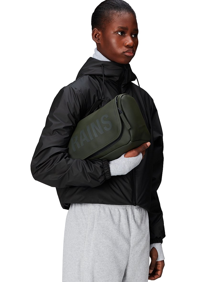 Rains - Texel Wash Bag W3 - wasserdichte taschen - green - 5