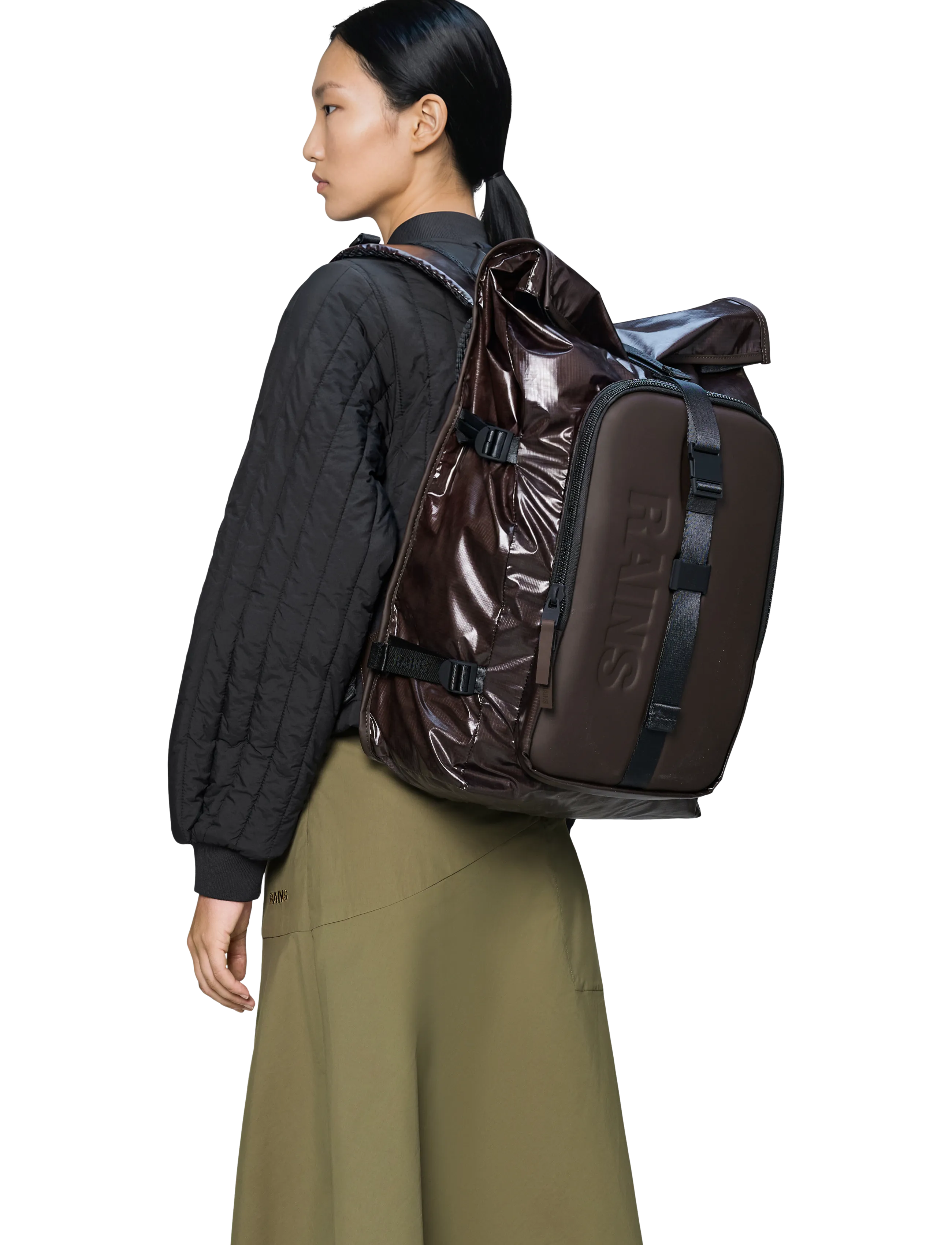 Rains - Sibu Messenger Bag W3 - moetrendid - bark - 0