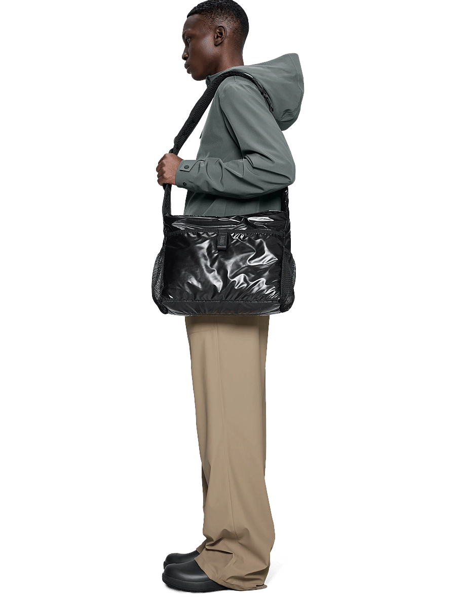 Rains - Sibu Messenger Bag W3 - moetrendid - black - 0