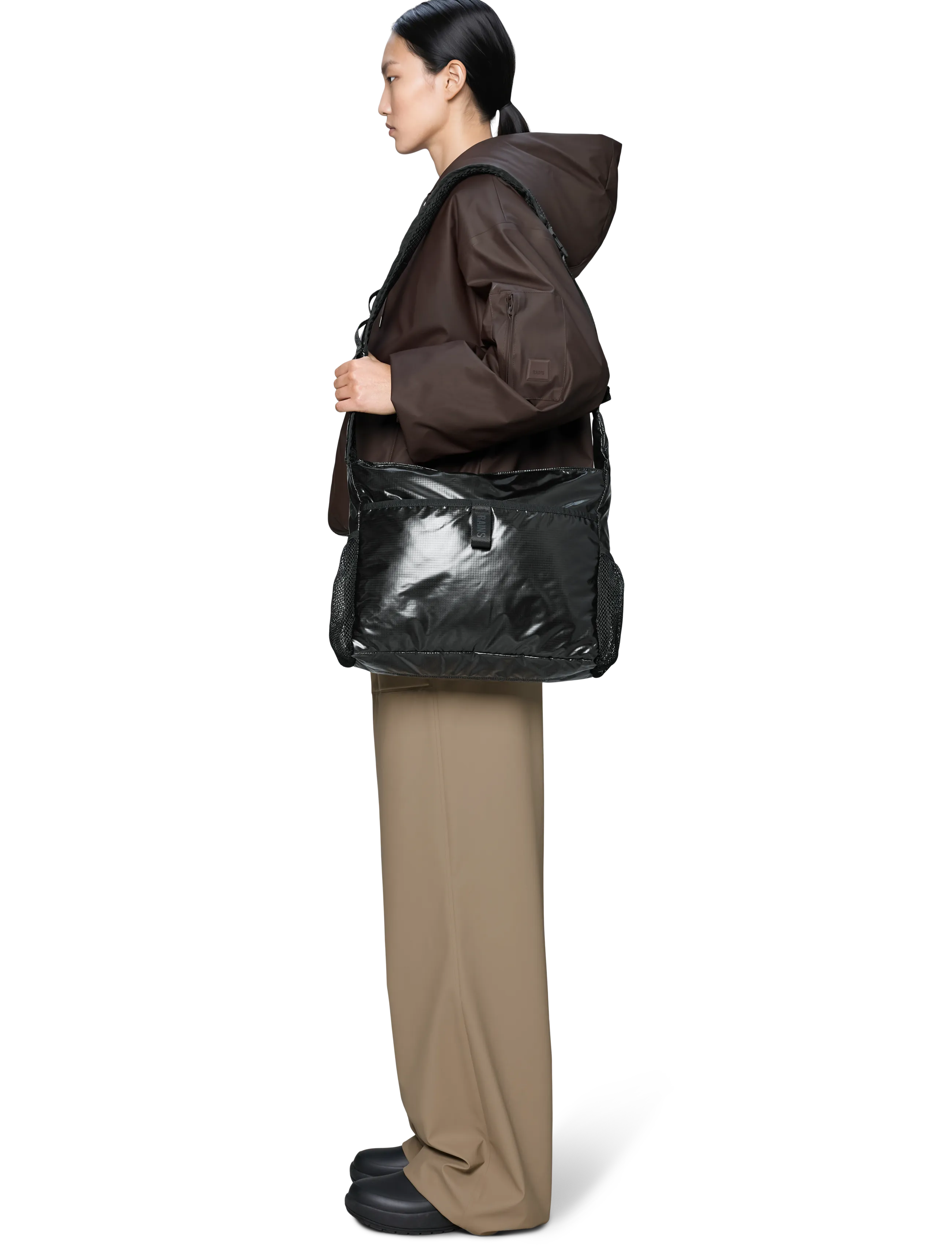 Rains - Sibu Messenger Bag W3 - moetrendid - black - 4