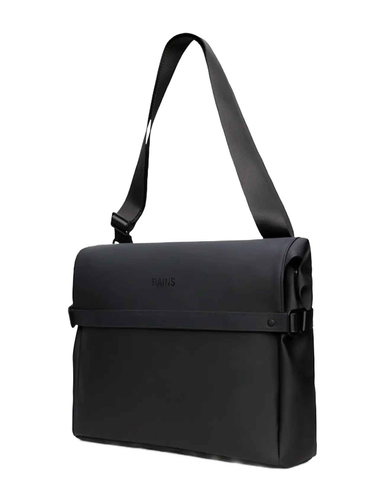 Rains - OTG Messenger Bag W3 - vanntette bager - black - 2