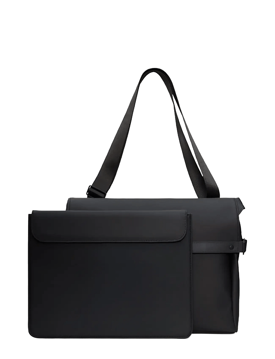 Rains - OTG Messenger Bag W3 - vanntette bager - black - 3