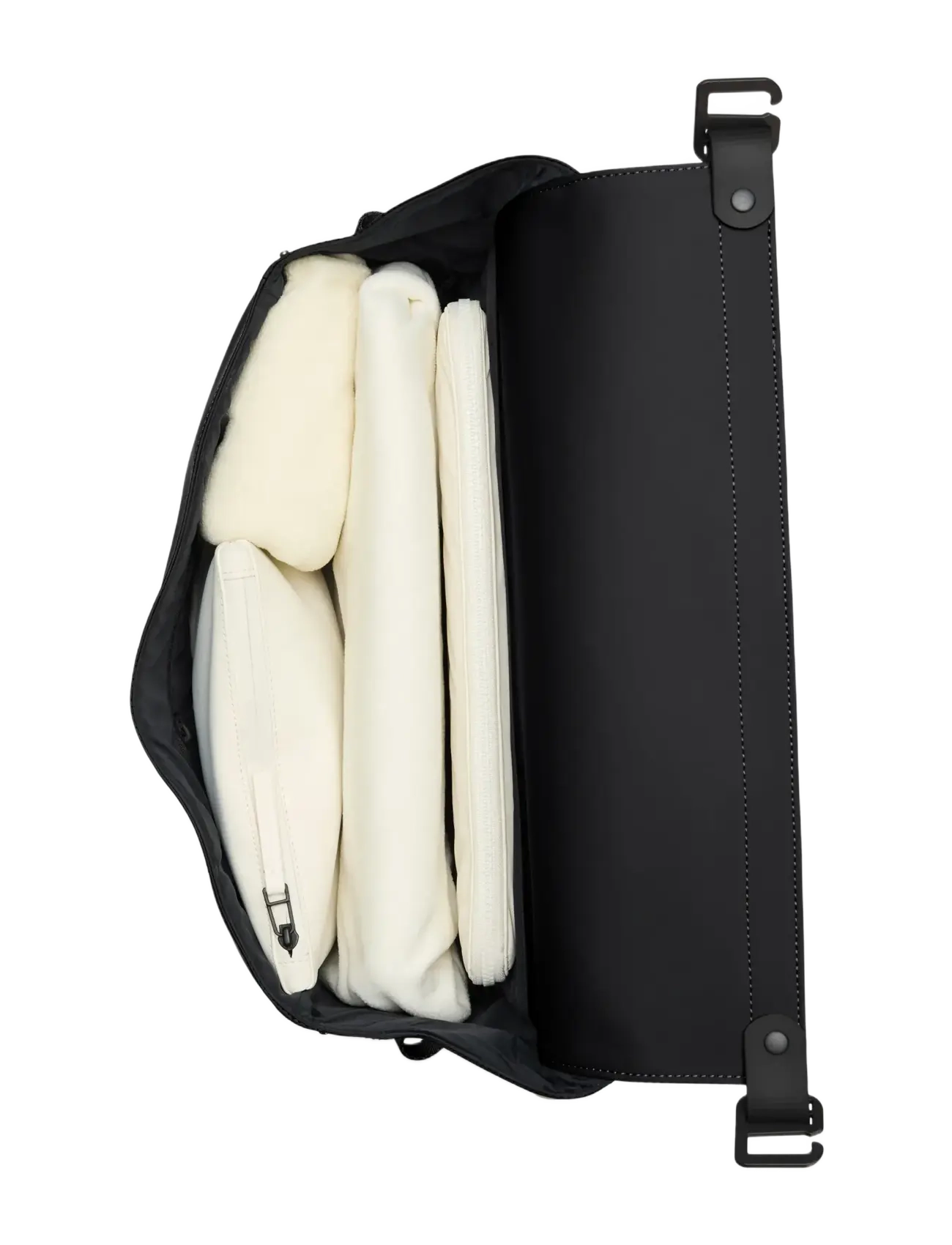 Rains - OTG Messenger Bag W3 - vanntette bager - black - 4