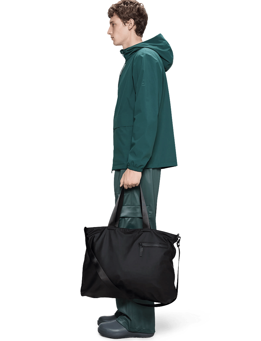 Rains - Dash Messenger Tote Bag W3 - vedenpitävät laukut - black - 0