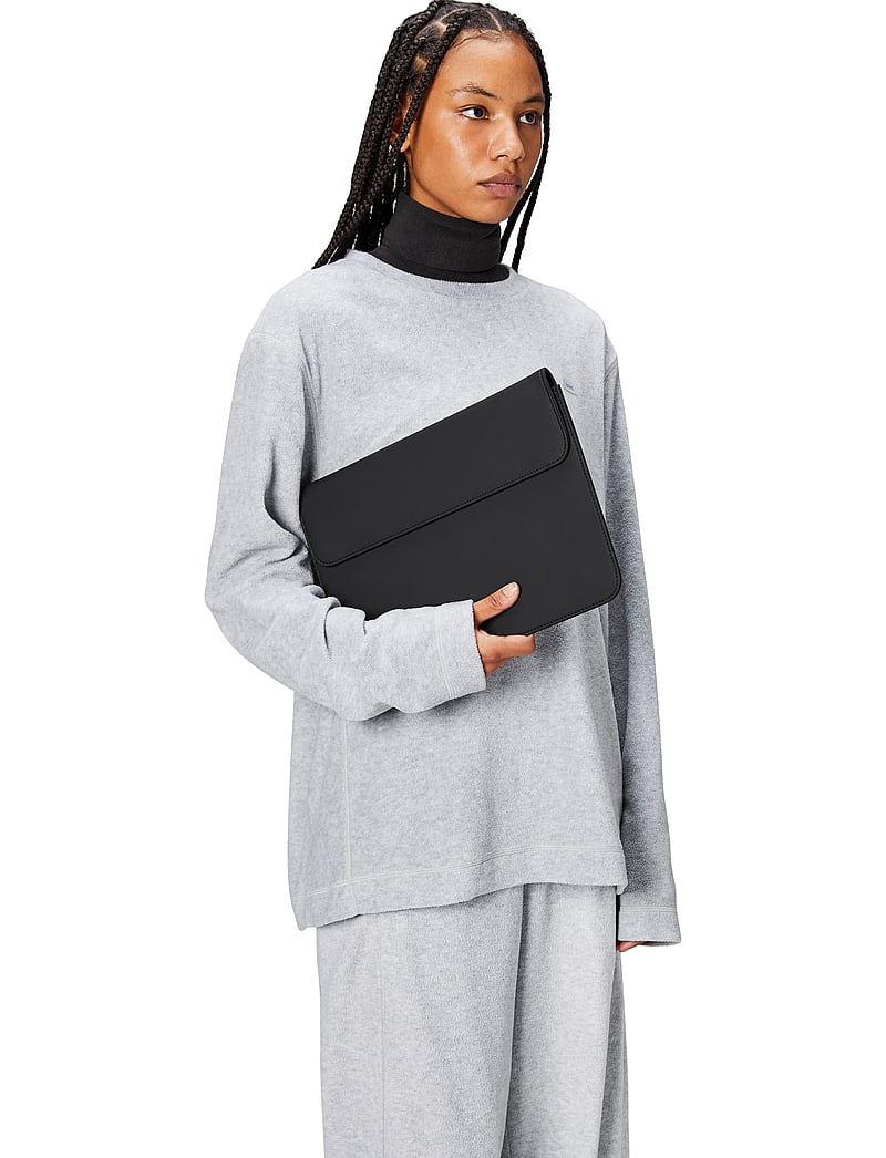 Rains - Laptop Portfolio 13''/14'' W1 - vandtætte tasker - black - 5