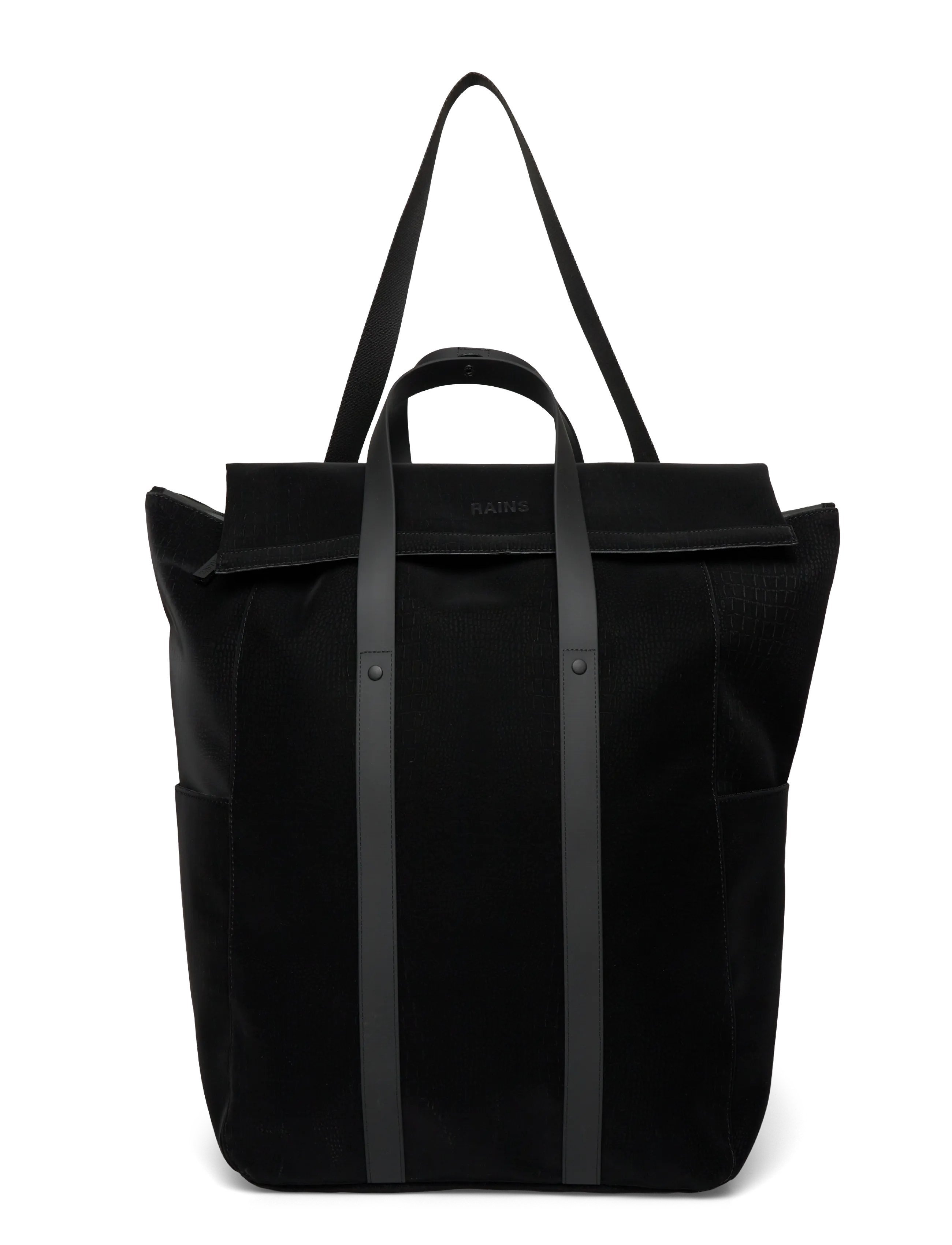 Rains 2 Way Tote Bag Large W3 - Laptoptassen - BITE / black