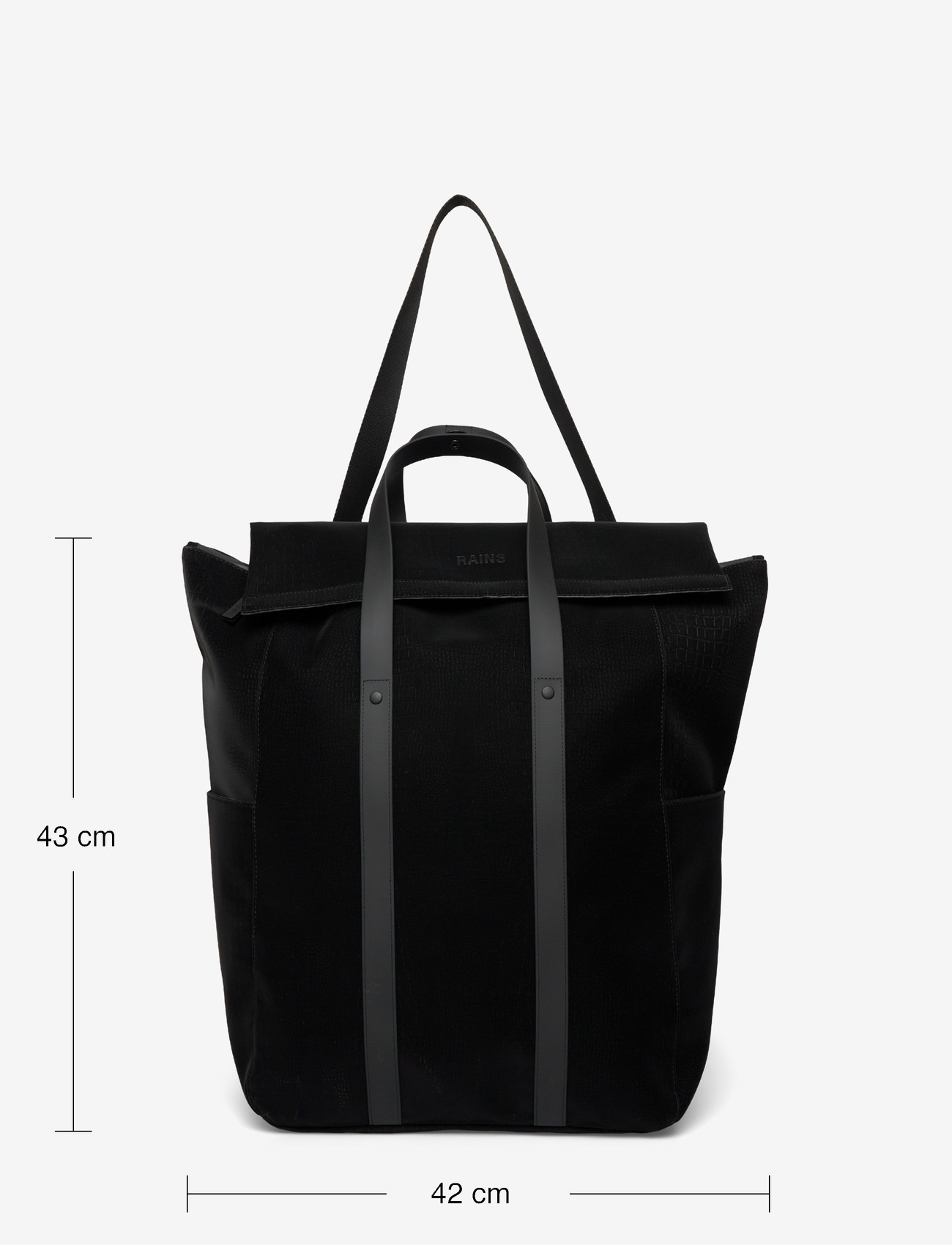 Rains - 2 Way Tote Bag Large W3 - wasserdichte taschen - bite - 3
