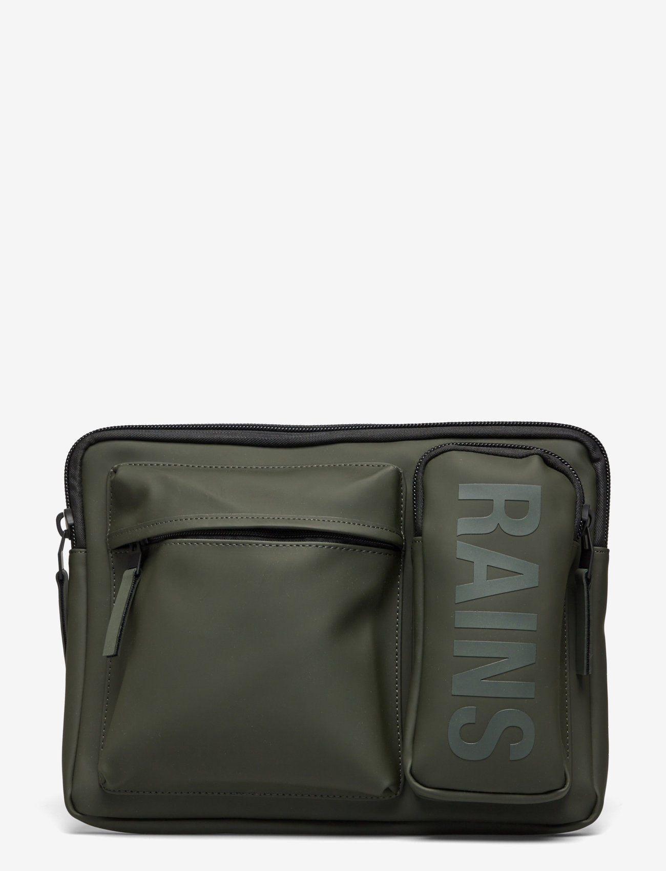 Rains - Texel Laptop Case 13"/14" W1 - vattentäta väskor - green - 1