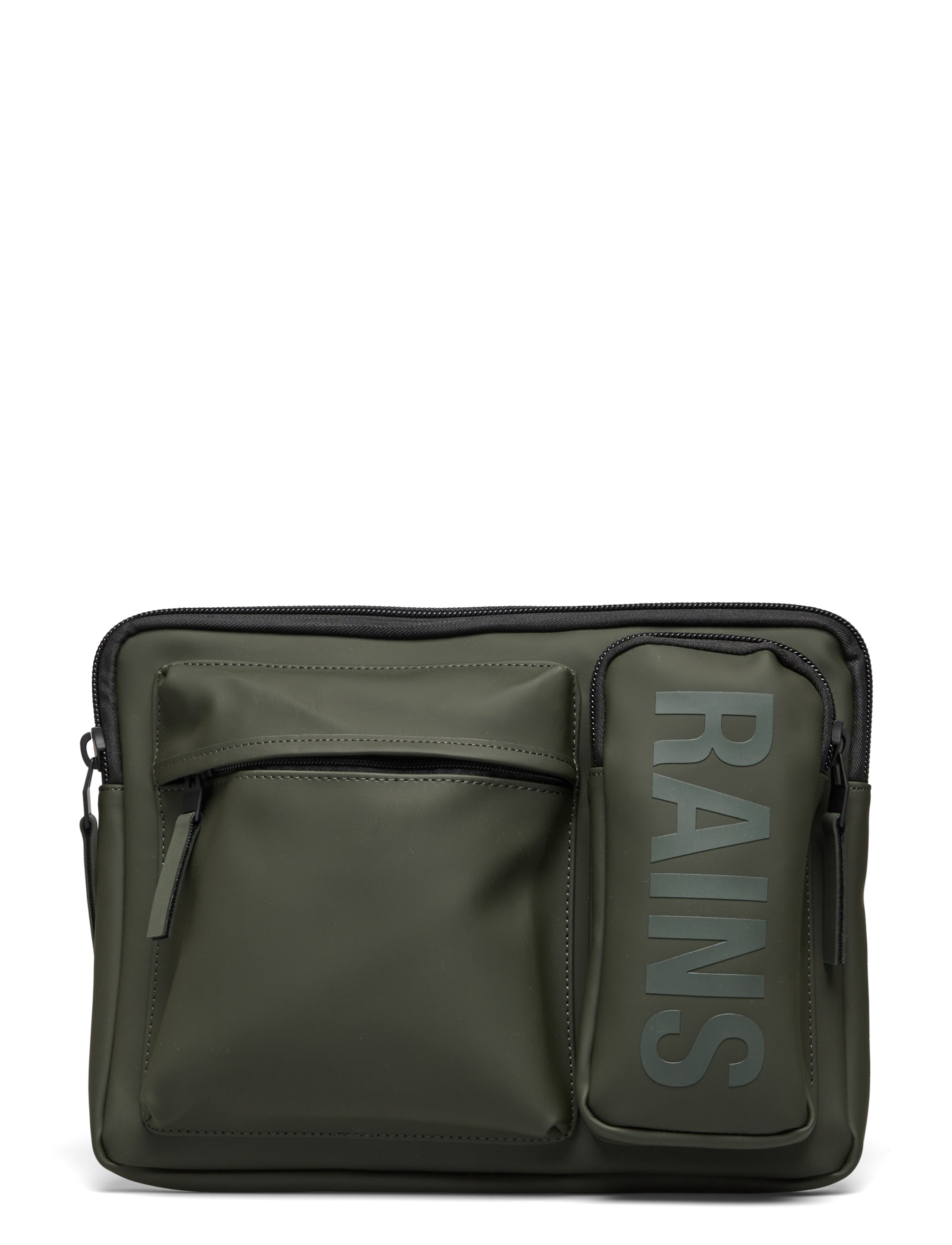 Rains Texel Laptop Case 13''/14'' W1 - Taschen - GREEN / green