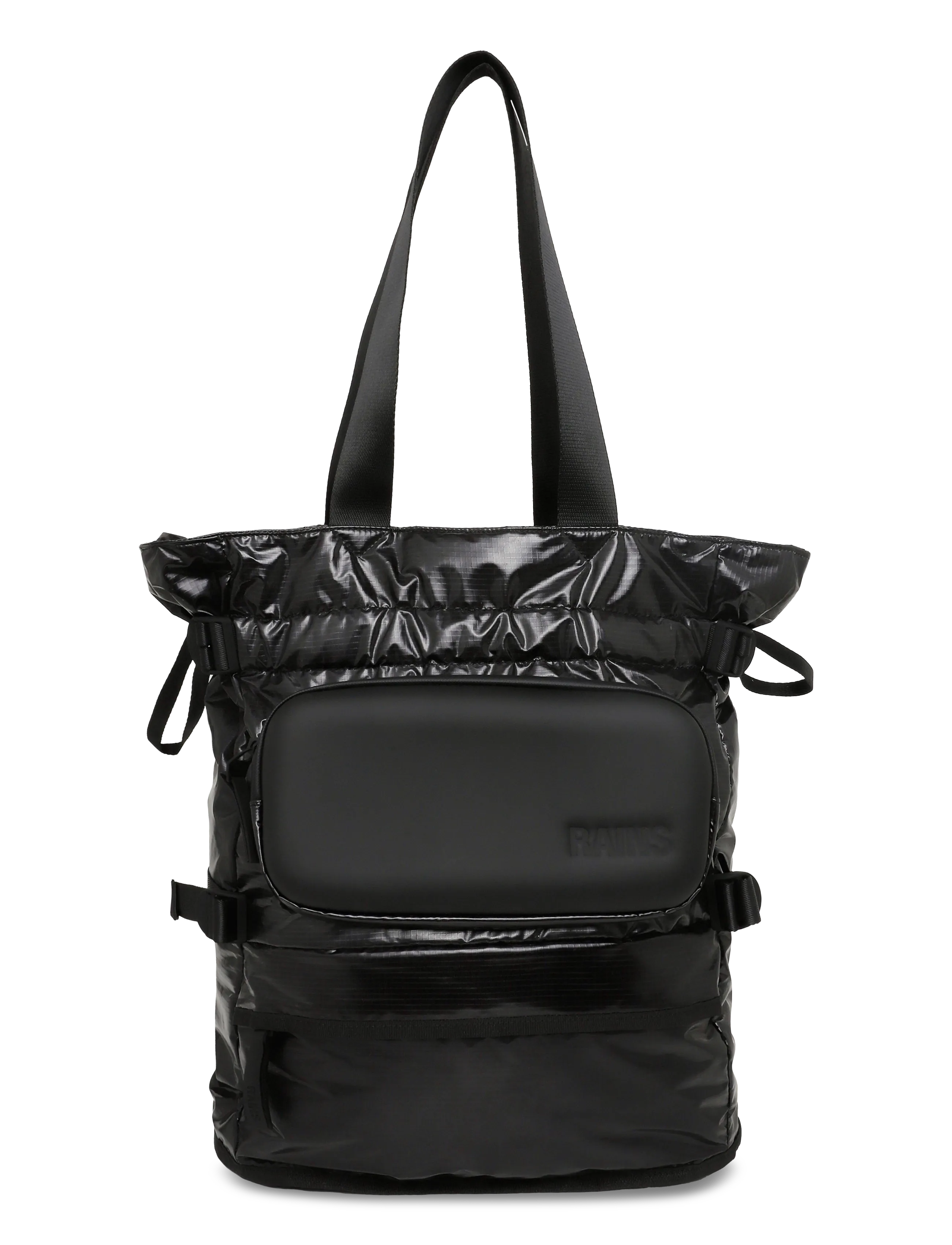 Rains Sibu Shield Tote Bag W3 - Rains - BLACK / black